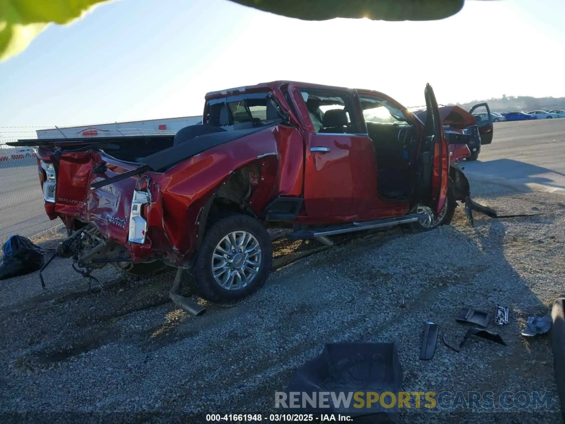 4 fotografías del automóvil dañado 1GC4YVE71MF315776 CHEVROLET SILVERADO 3500HD 2021