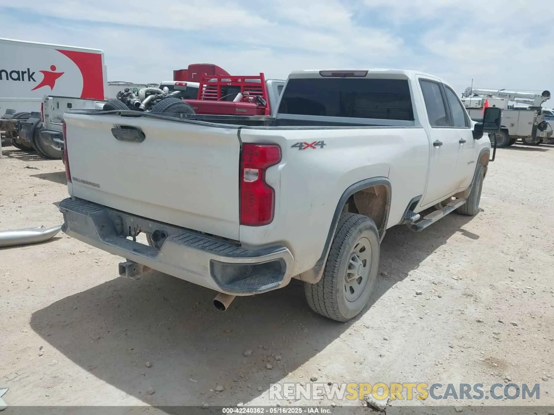 4 fotografías del automóvil dañado 1GC4YSE7XNF196447 CHEVROLET SILVERADO 3500HD 2022