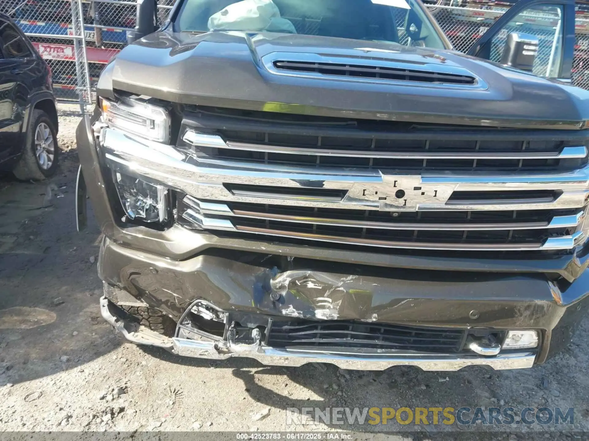 6 fotografías del automóvil dañado 1GC4YVEY1NF239082 CHEVROLET SILVERADO 3500HD 2022