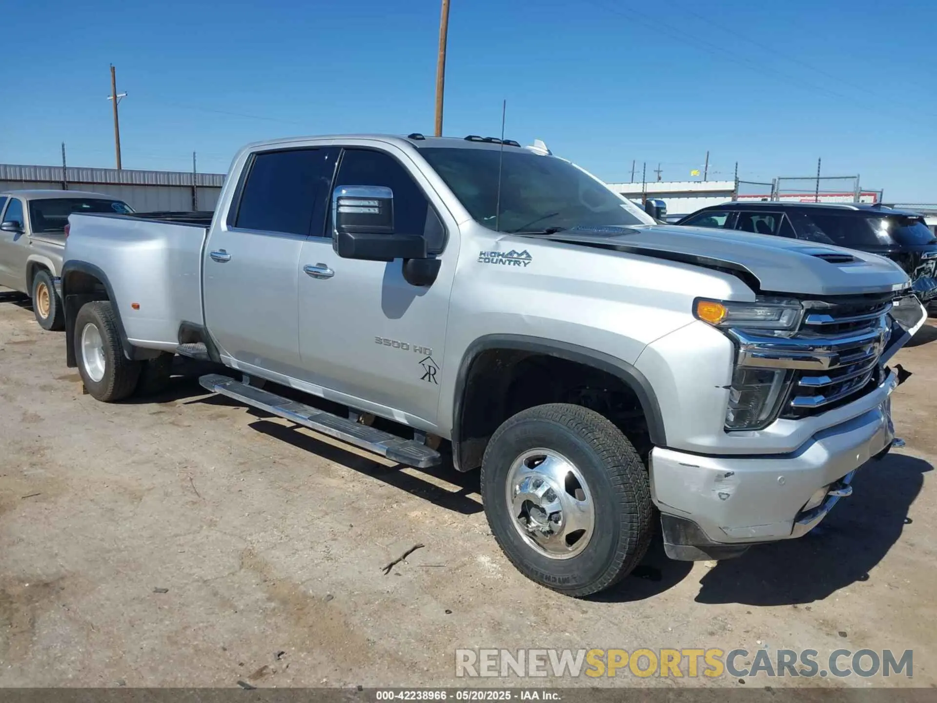1 fotografías del automóvil dañado 1GC4YVEY9NF302705 CHEVROLET SILVERADO 3500HD 2022