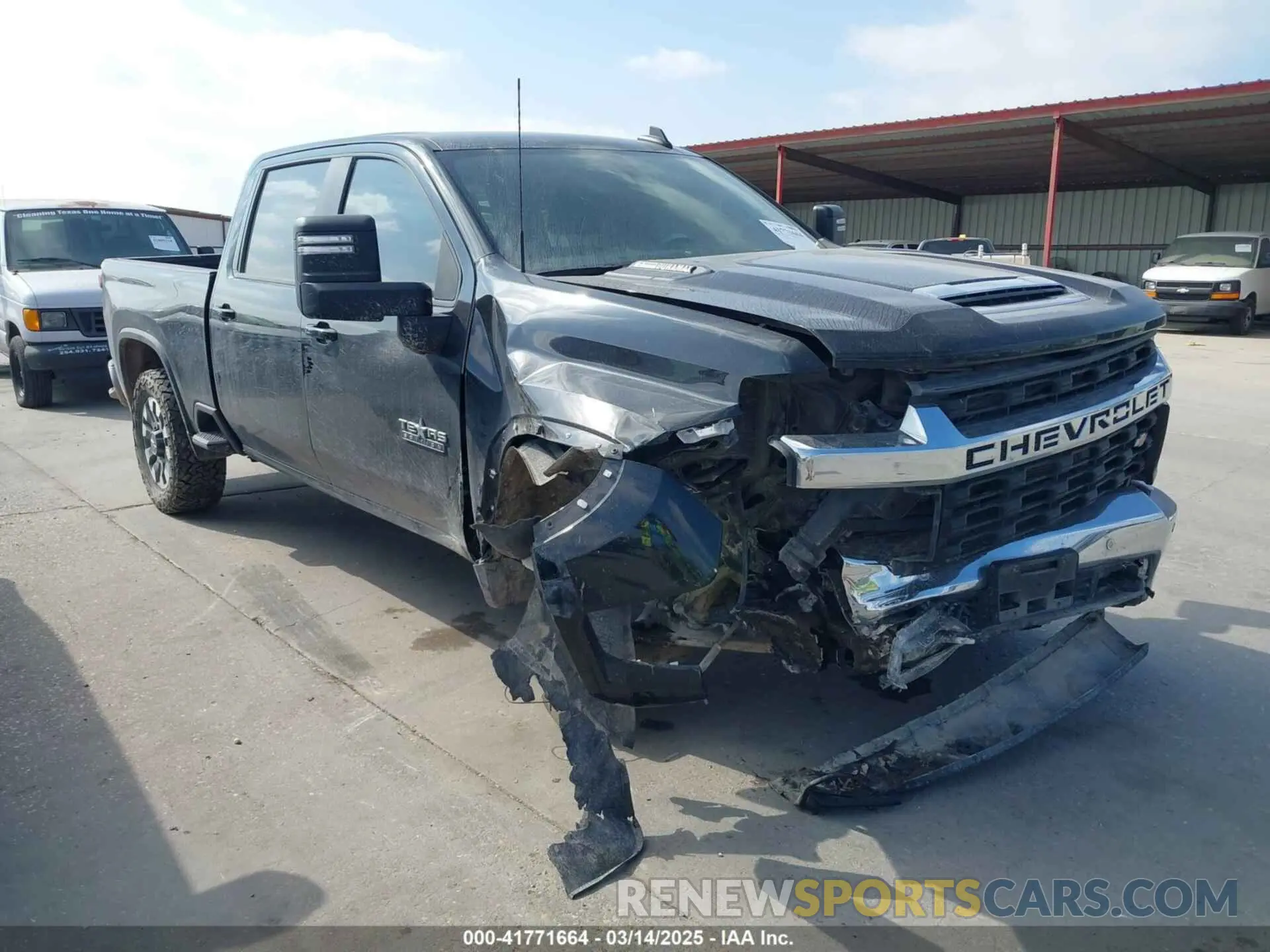 1 fotografías del automóvil dañado 2GC4WSEY2N1100168 CHEVROLET SILVERADO 3500HD 2022