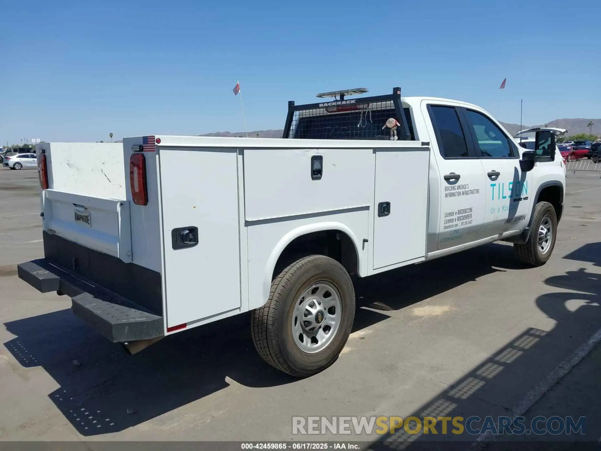 4 fotografías del automóvil dañado 1GB5YSE72PF215116 CHEVROLET SILVERADO 3500HD 2023