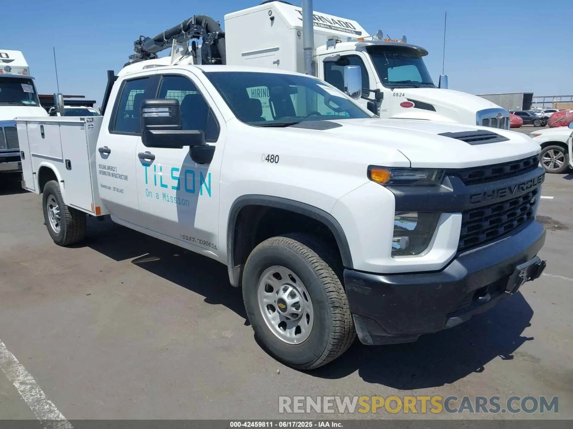 1 fotografías del automóvil dañado 1GC5YSE71PF234946 CHEVROLET SILVERADO 3500HD 2023