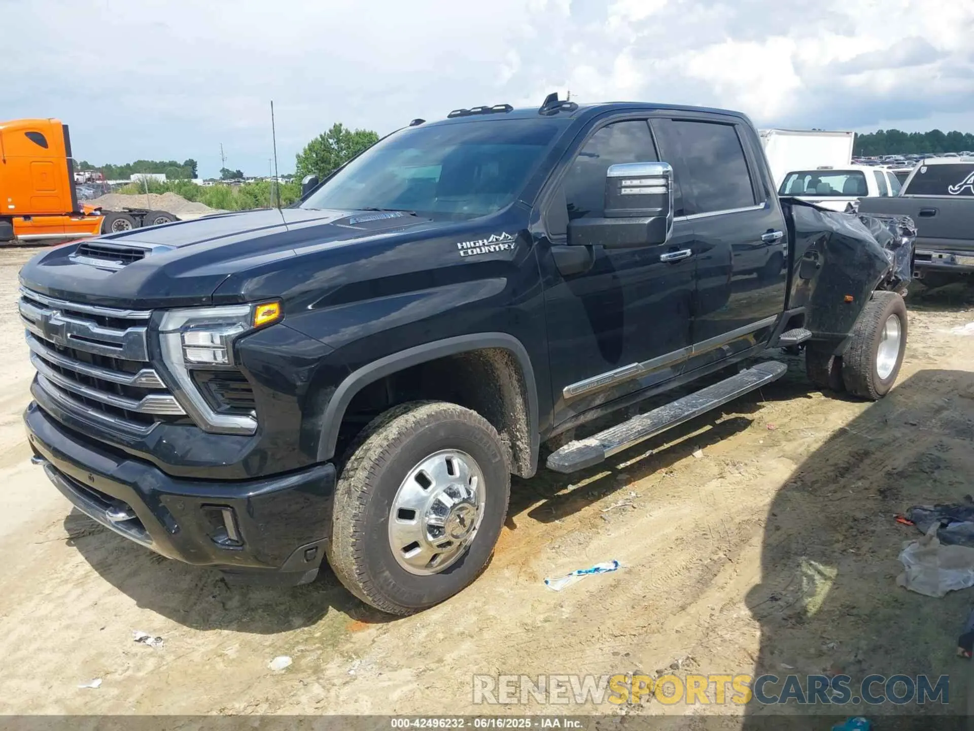 2 fotografías del automóvil dañado 1GC4YVEY7RF394483 CHEVROLET SILVERADO 3500HD 2024