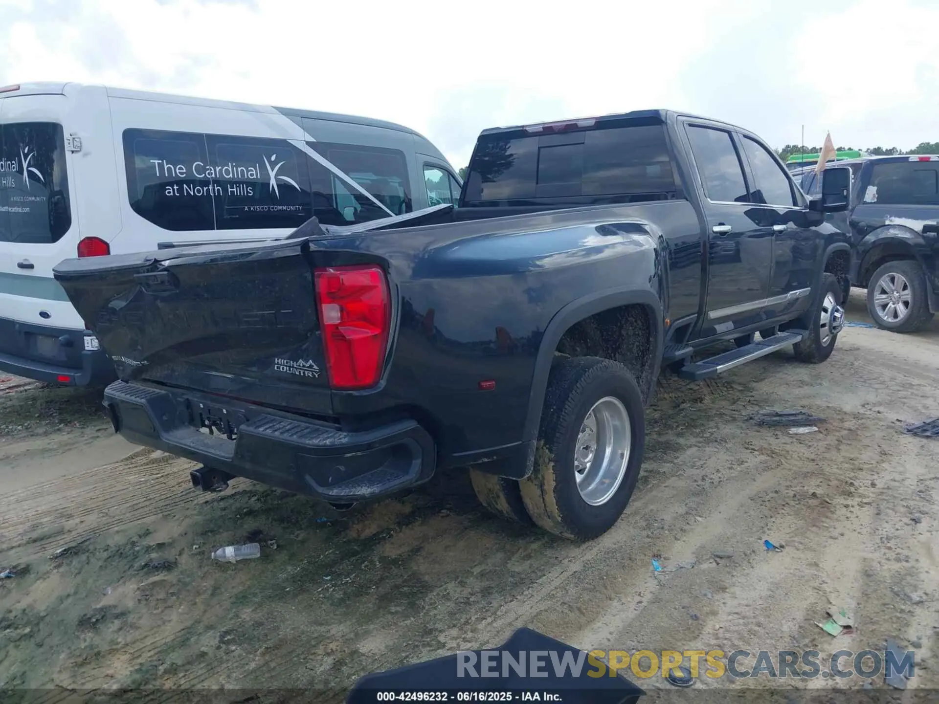 4 fotografías del automóvil dañado 1GC4YVEY7RF394483 CHEVROLET SILVERADO 3500HD 2024