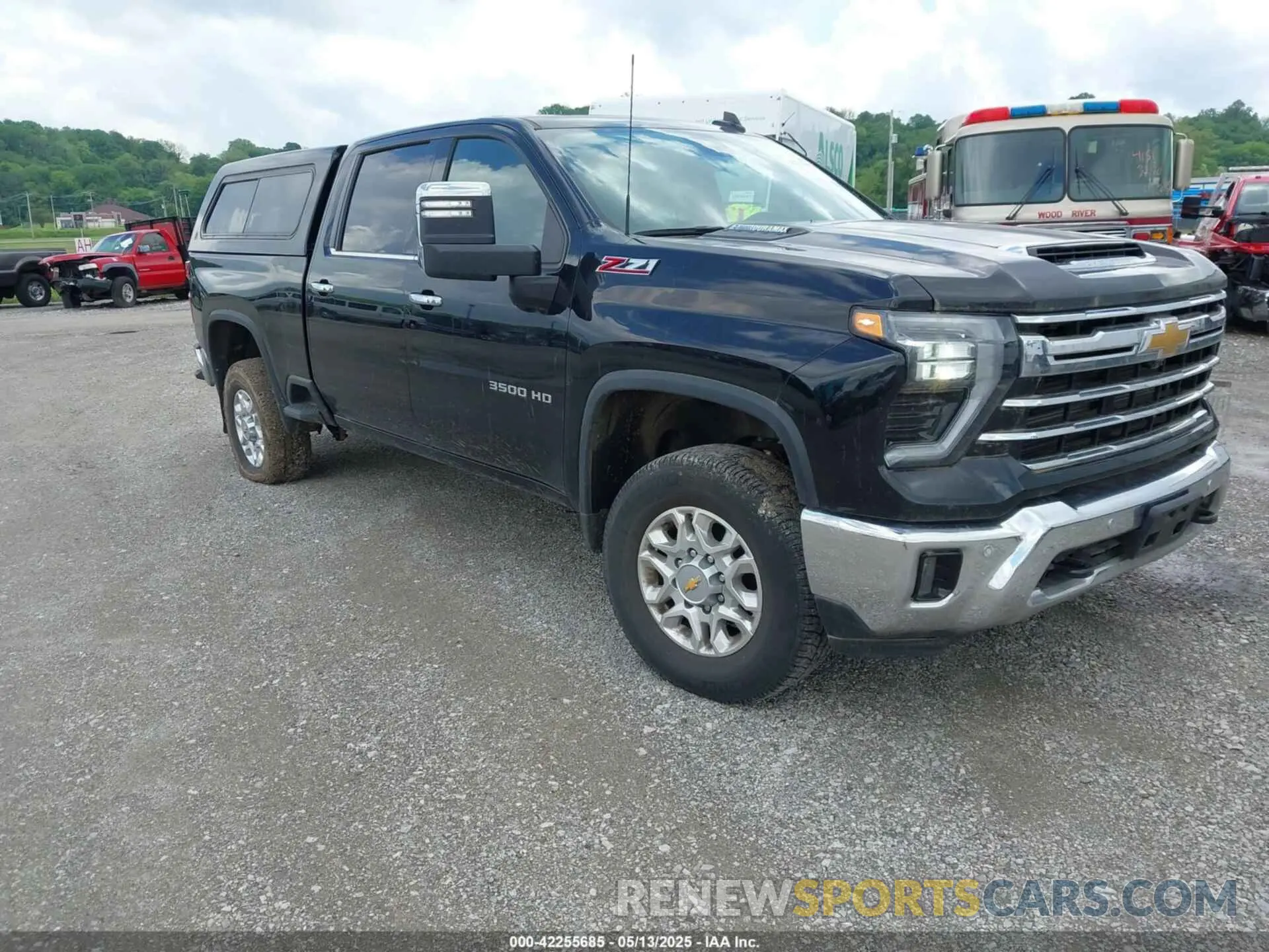 1 fotografías del automóvil dañado 2GC4YUEY1R1100545 CHEVROLET SILVERADO 3500HD 2024