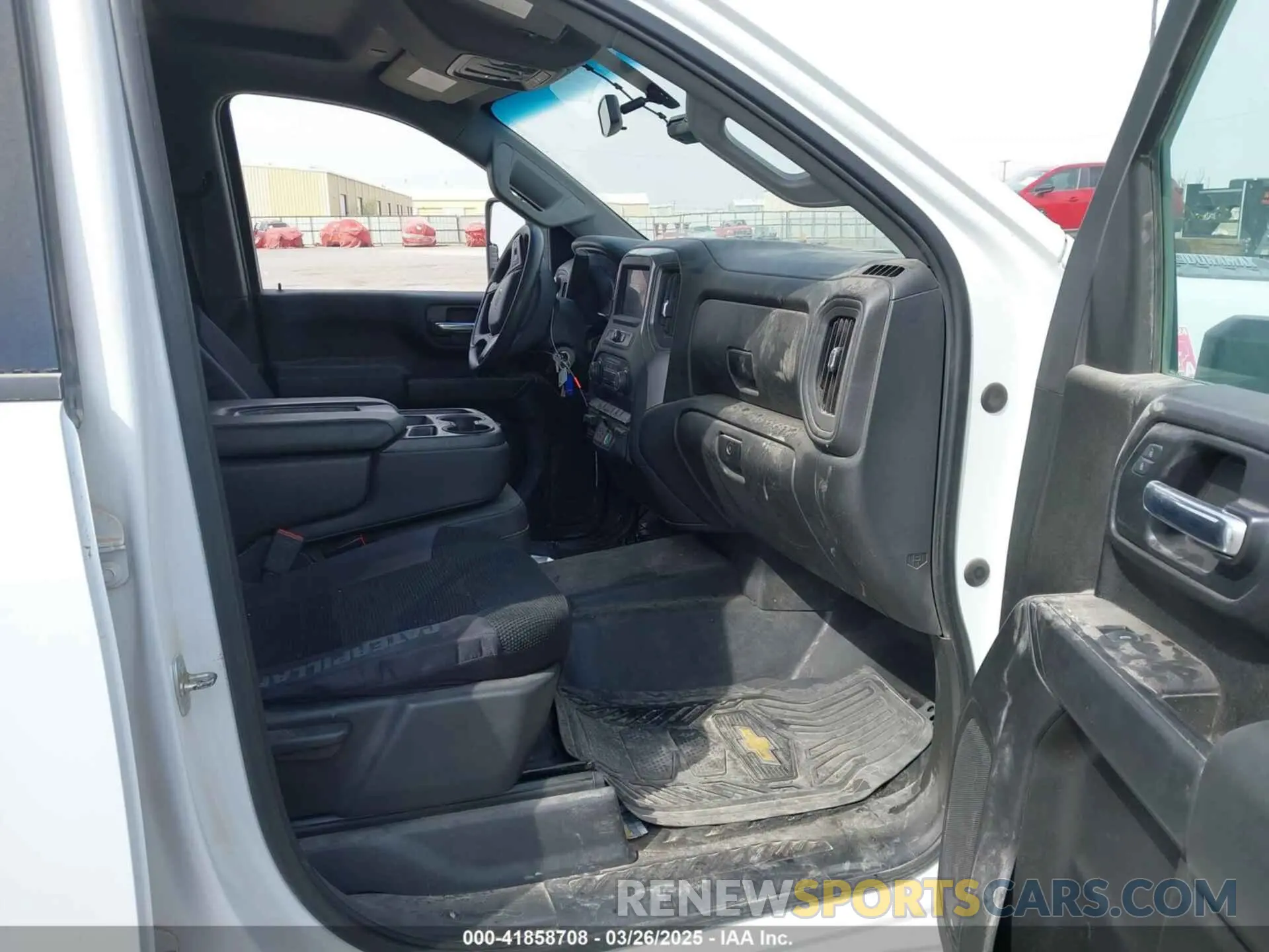 7 fotografías del automóvil dañado 1GB4YSEY2MF179914 CHEVROLET SILVERADO 3500HD CHASSIS 2021