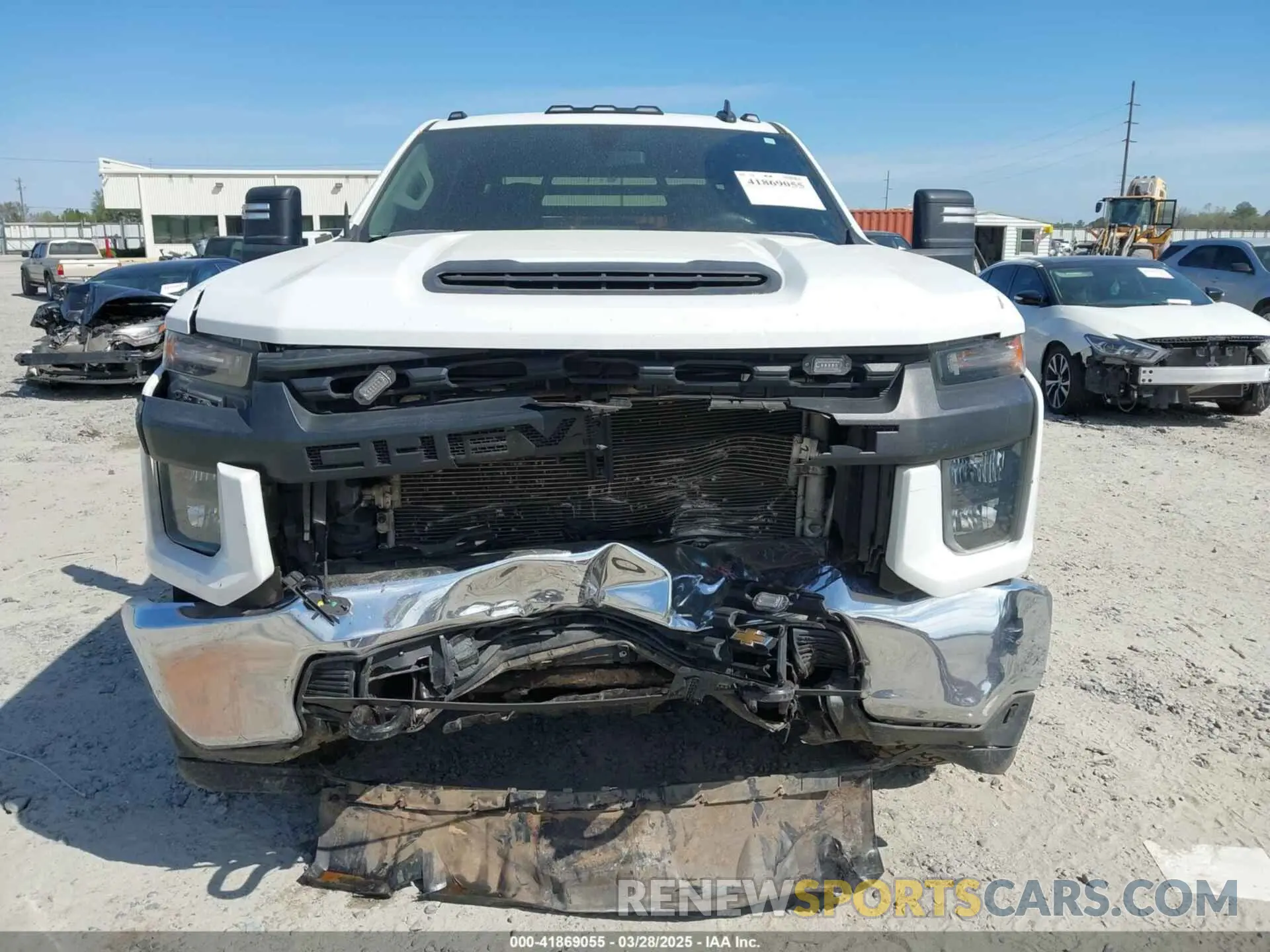 12 fotografías del automóvil dañado 1GB4YSEY2MF278135 CHEVROLET SILVERADO 3500HD CHASSIS 2021