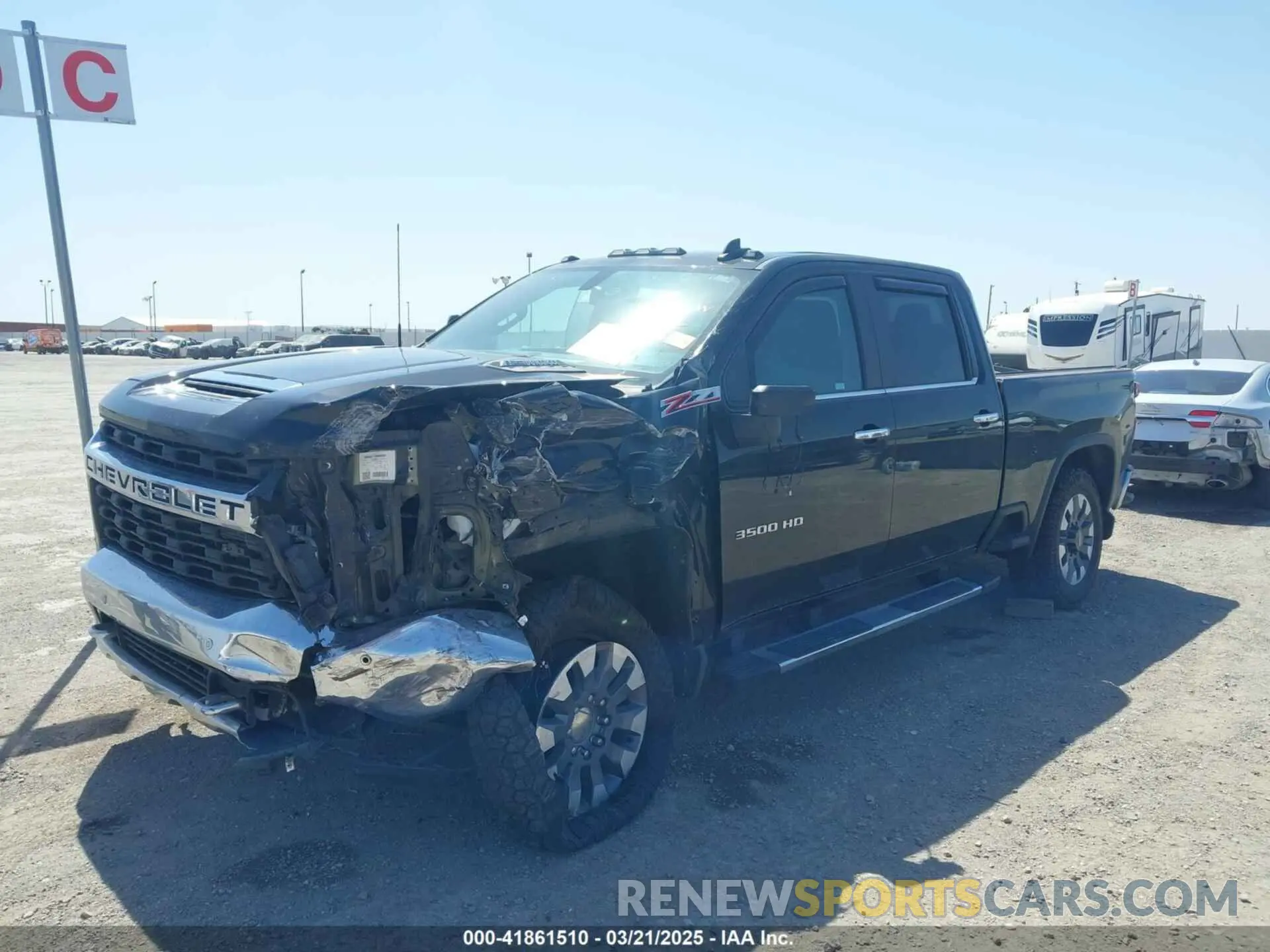11 fotografías del automóvil dañado 1GC4YTEY2MF135557 CHEVROLET SILVERADO 3500HD CHASSIS 2021