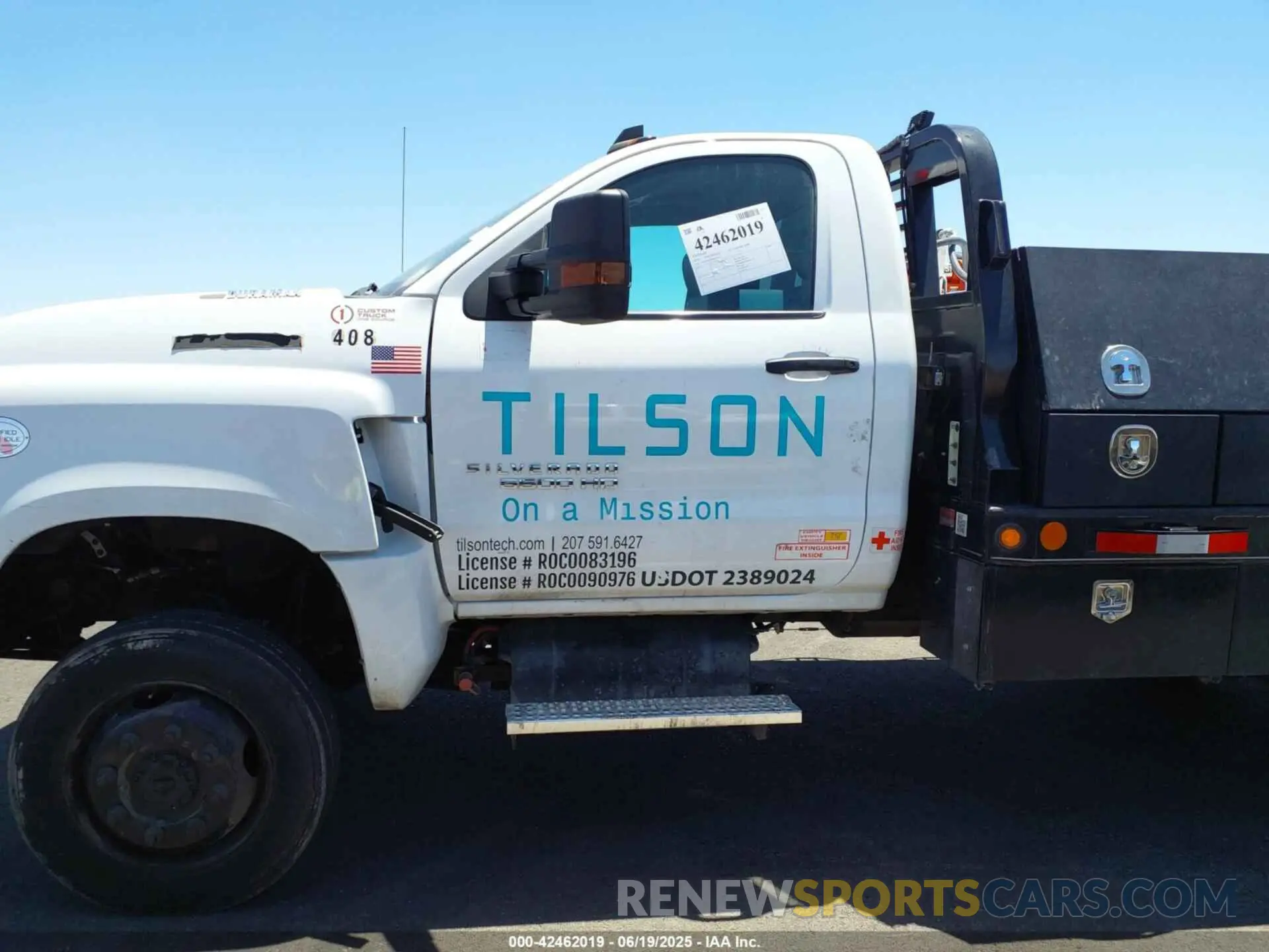 16 fotografías del automóvil dañado 1HTKJPVM9NH622621 CHEVROLET SILVERADO 4500HD 2022