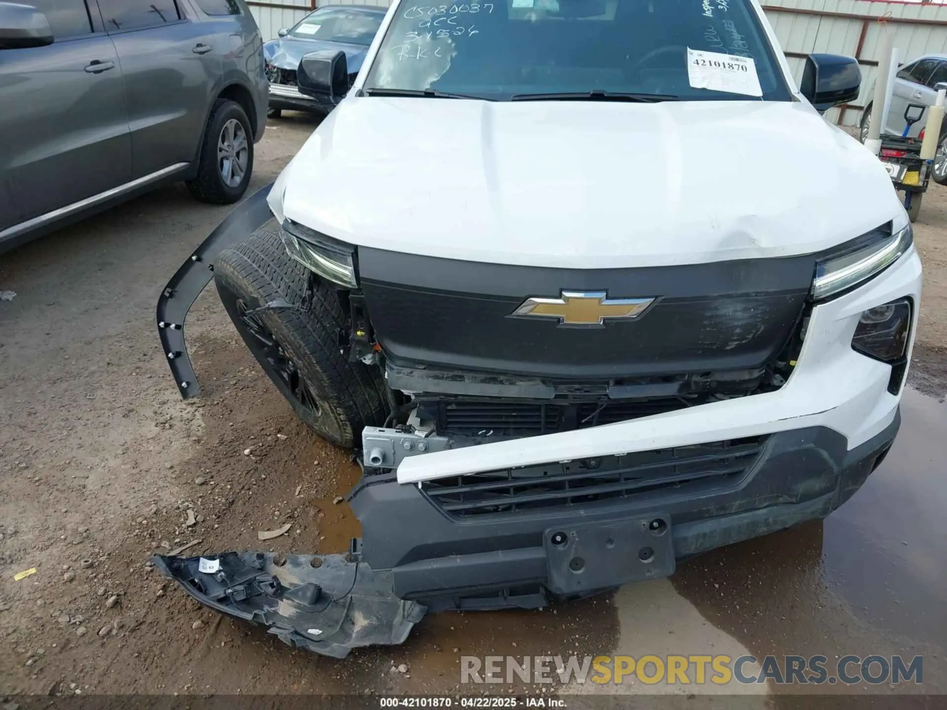 6 fotografías del automóvil dañado 1GC10VEL6RU200925 CHEVROLET SILVERADO EV 2024