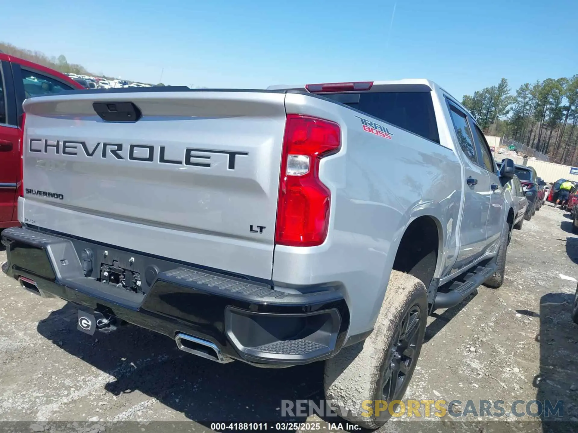 4 fotografías del automóvil dañado 1GCPYFED8NZ143190 CHEVROLET SILVERADO LTD 2022