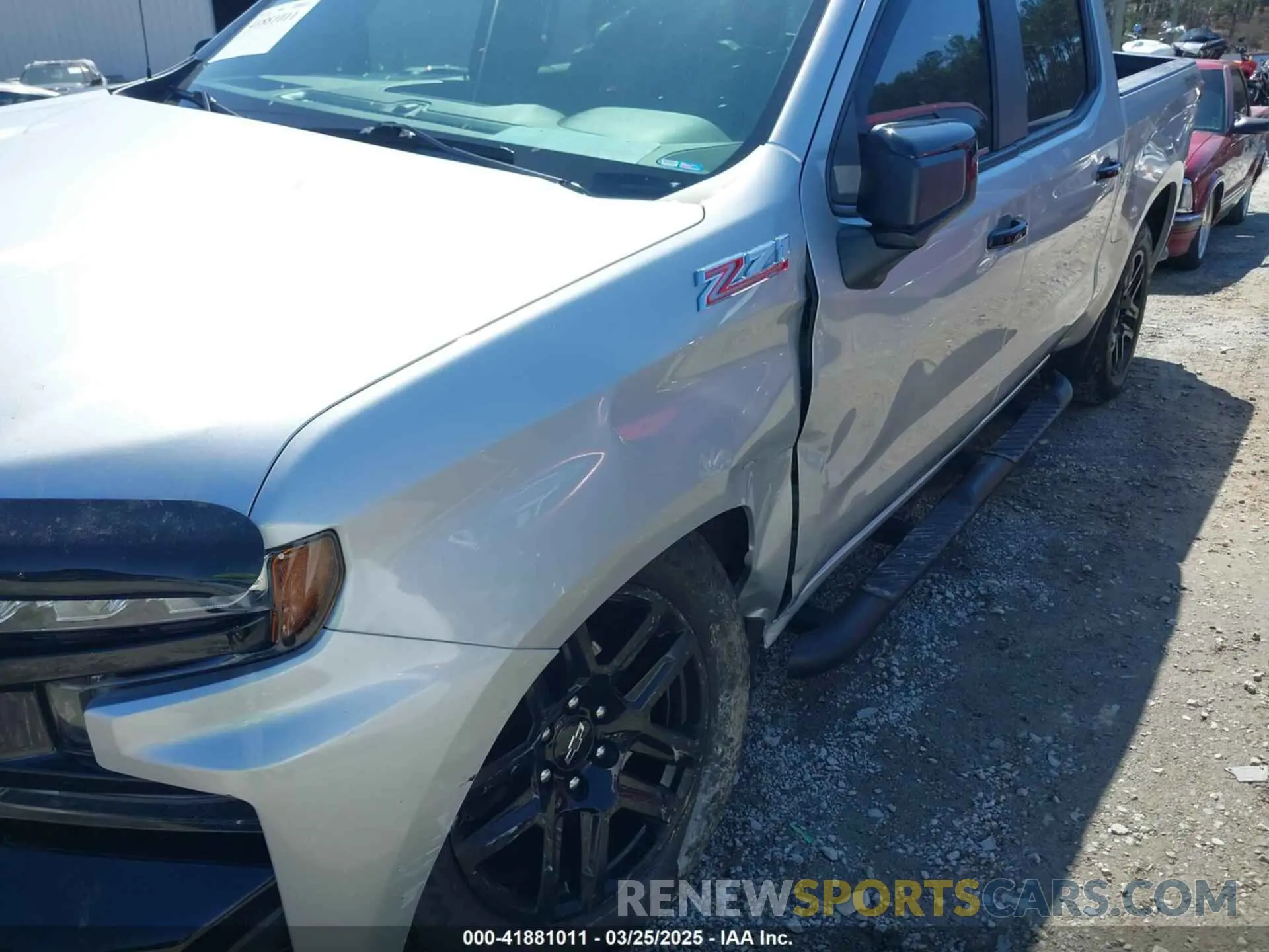 6 fotografías del automóvil dañado 1GCPYFED8NZ143190 CHEVROLET SILVERADO LTD 2022
