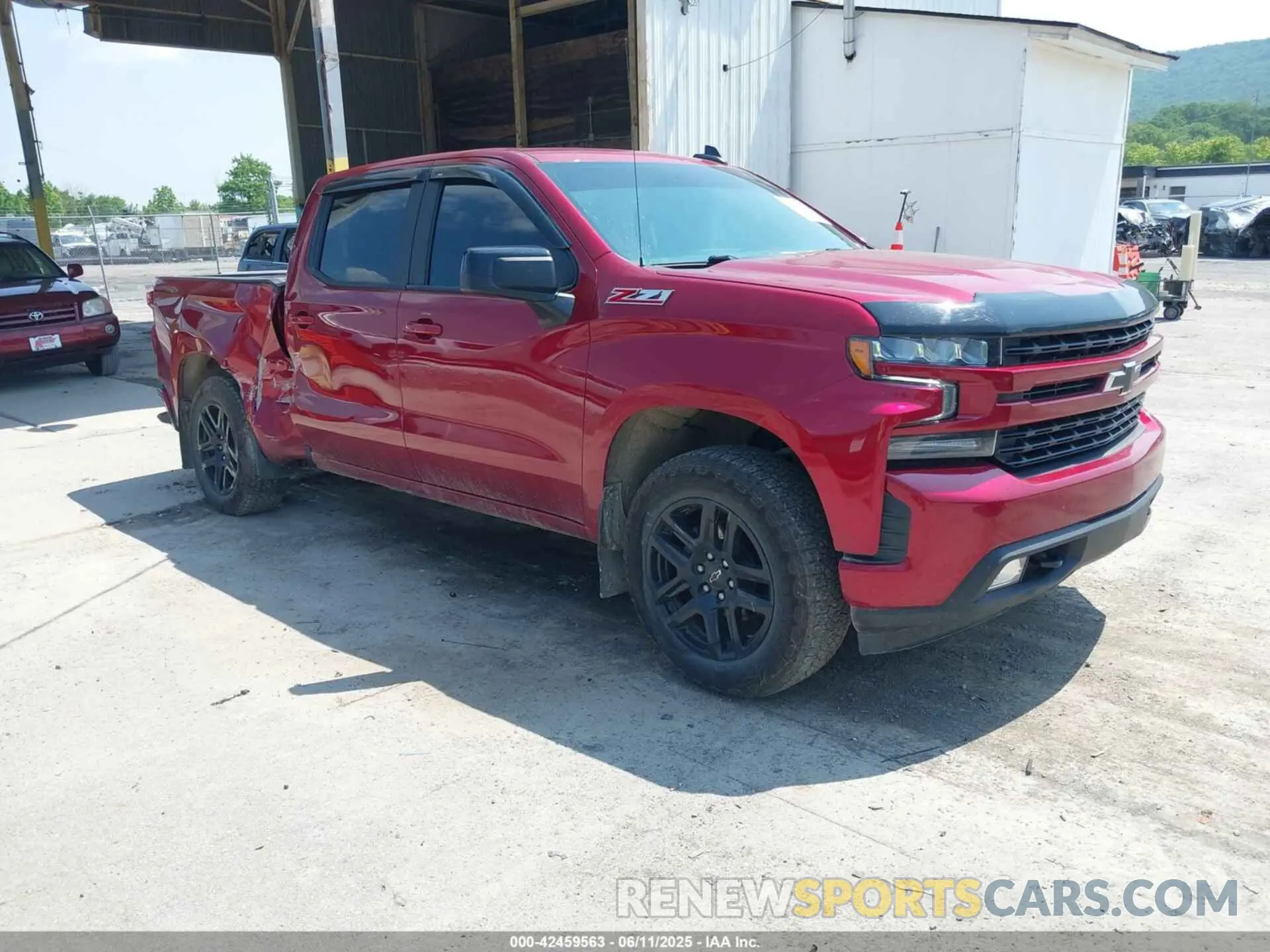 1 fotografías del automóvil dañado 3GCUYEED4NG162476 CHEVROLET SILVERADO LTD 2022