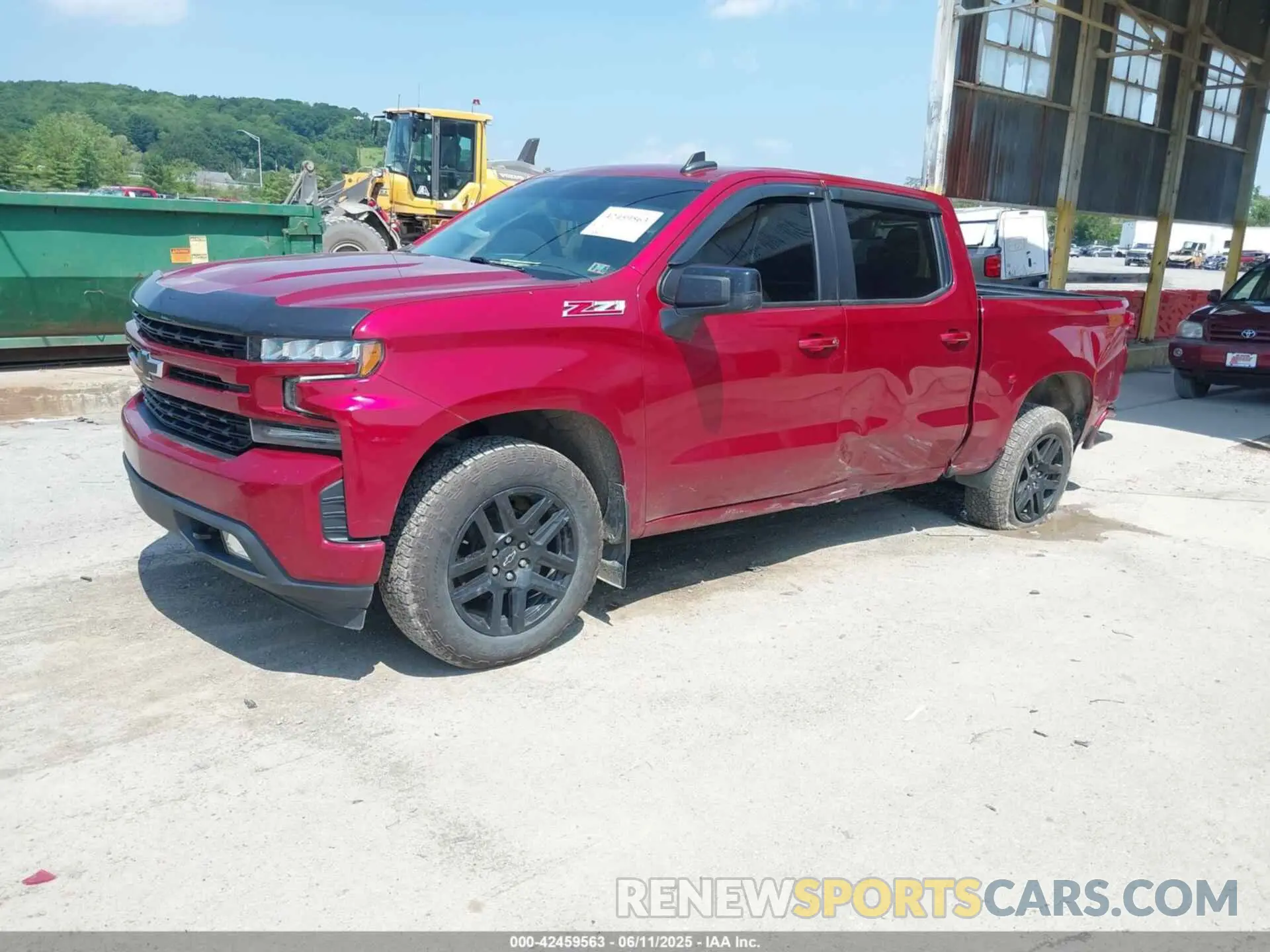 2 fotografías del automóvil dañado 3GCUYEED4NG162476 CHEVROLET SILVERADO LTD 2022