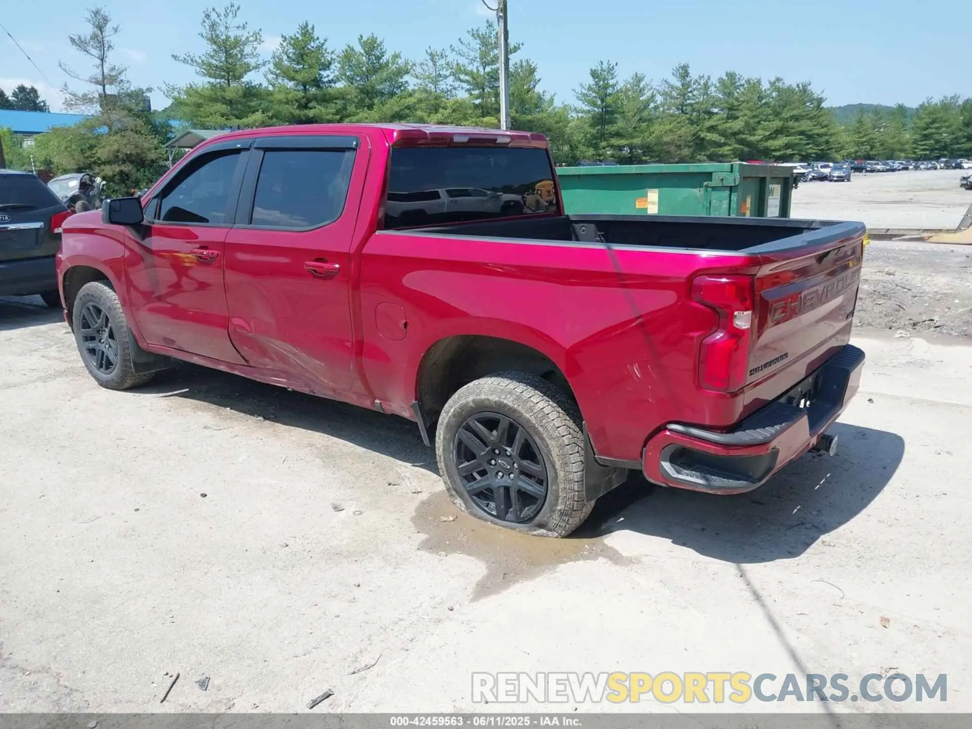 3 fotografías del automóvil dañado 3GCUYEED4NG162476 CHEVROLET SILVERADO LTD 2022