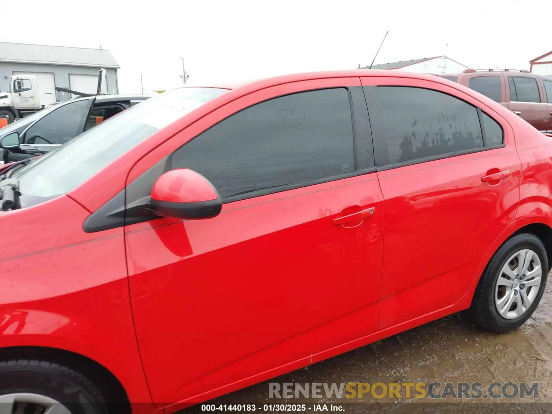 15 fotografías del automóvil dañado 1G1JB5SB8K4134866 CHEVROLET SONIC 2019