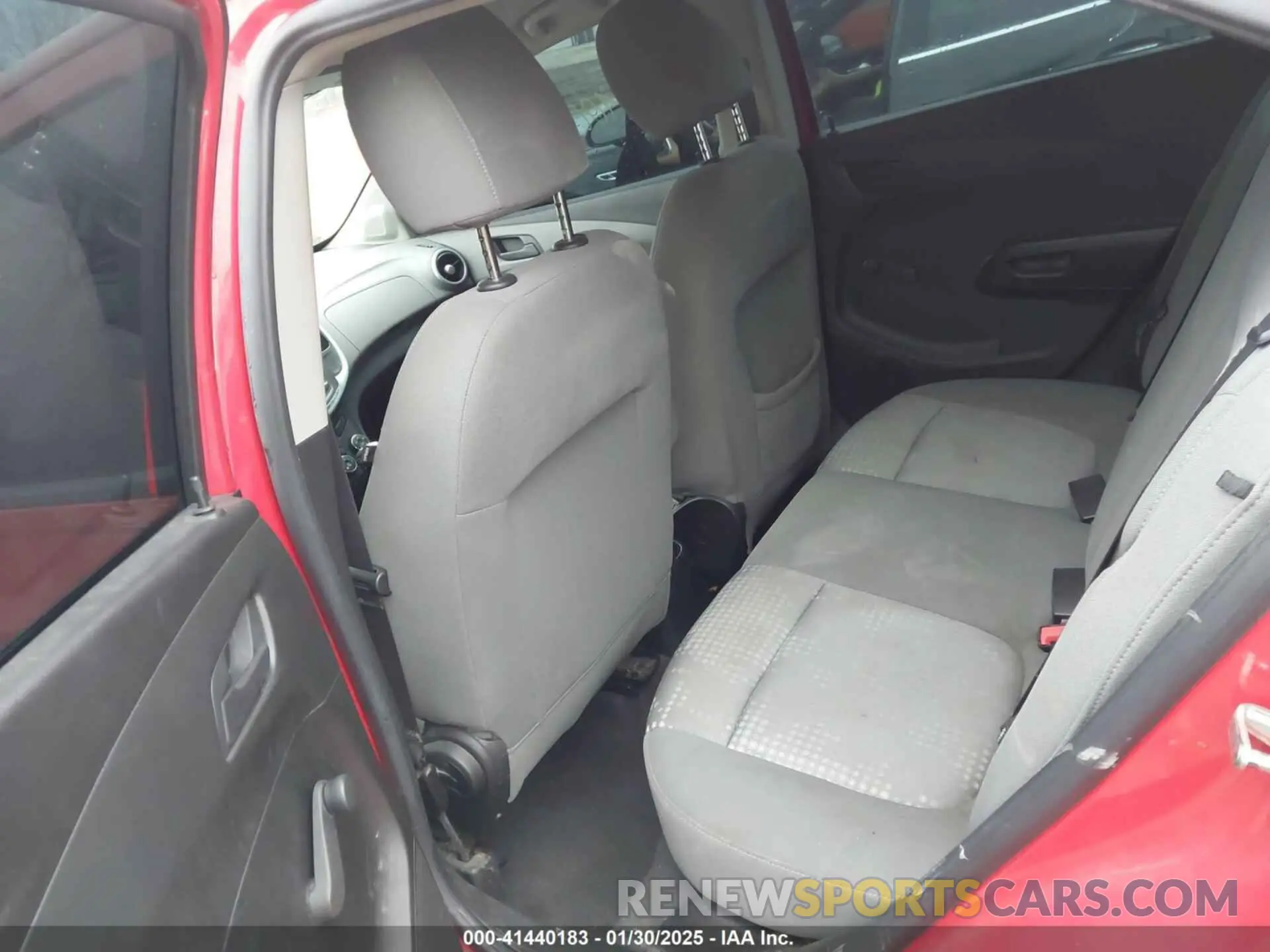 8 fotografías del automóvil dañado 1G1JB5SB8K4134866 CHEVROLET SONIC 2019