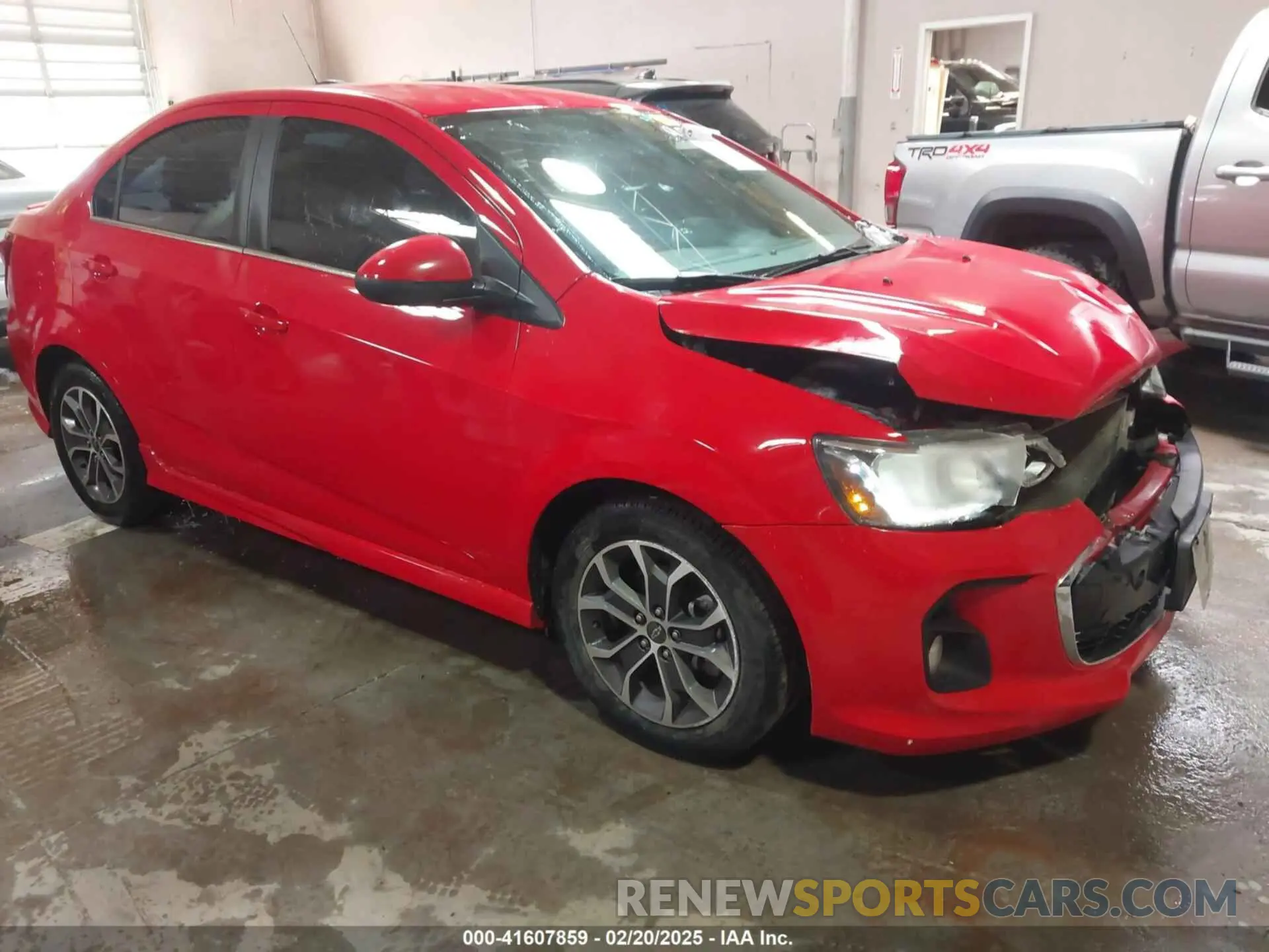 1 fotografías del automóvil dañado 1G1JD5SB2K4109570 CHEVROLET SONIC 2019