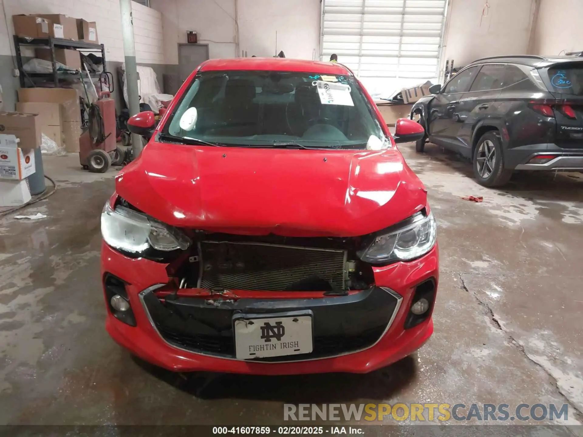 12 fotografías del automóvil dañado 1G1JD5SB2K4109570 CHEVROLET SONIC 2019