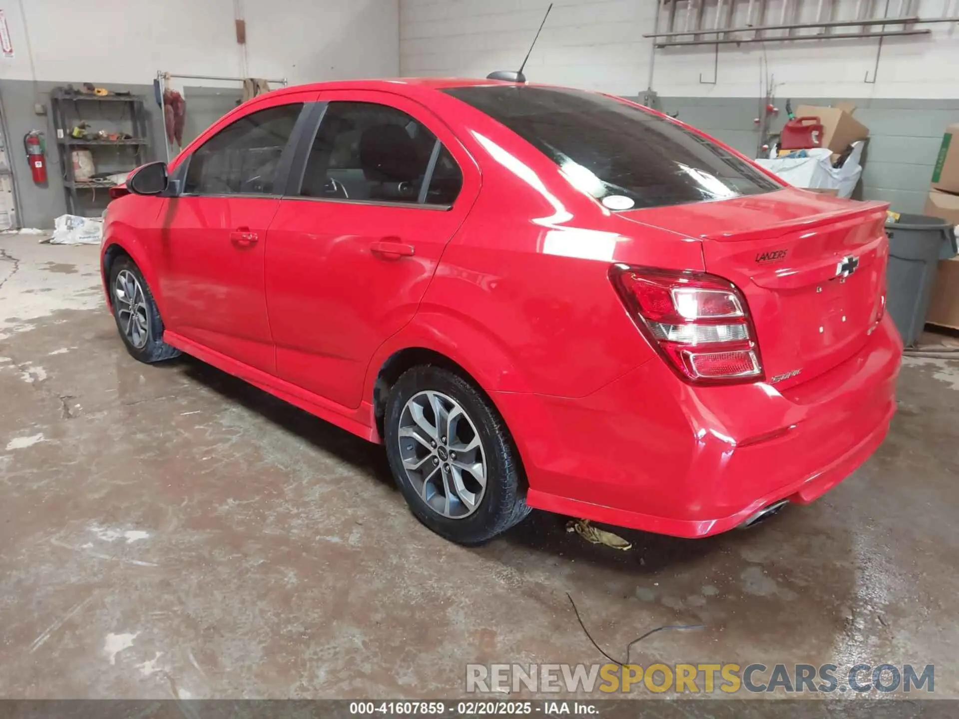 3 fotografías del automóvil dañado 1G1JD5SB2K4109570 CHEVROLET SONIC 2019