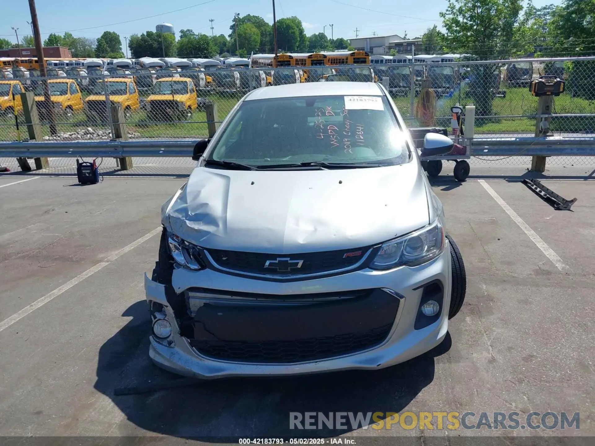 13 fotografías del automóvil dañado 1G1JD5SB3K4112641 CHEVROLET SONIC 2019