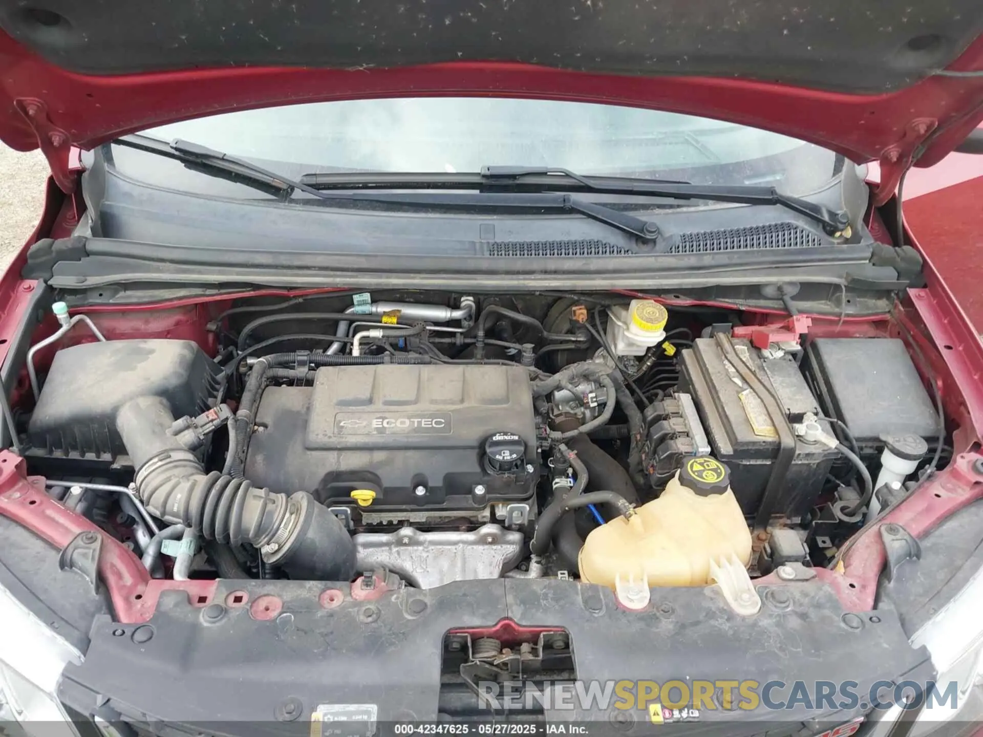 10 fotografías del automóvil dañado 1G1JD5SB3K4121419 CHEVROLET SONIC 2019