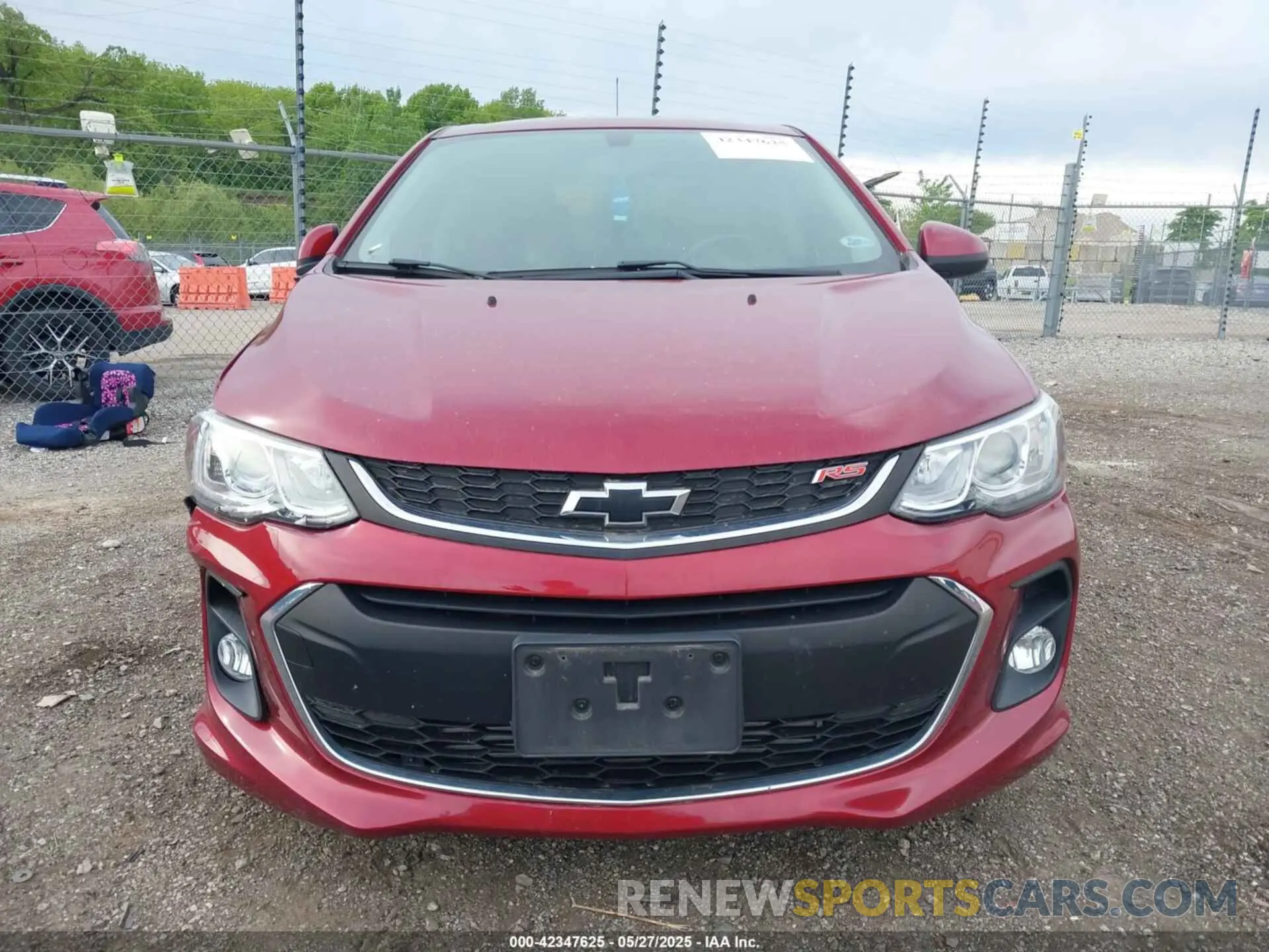 12 fotografías del automóvil dañado 1G1JD5SB3K4121419 CHEVROLET SONIC 2019