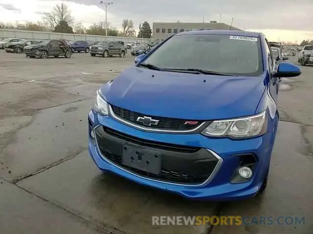 13 fotografías del automóvil dañado 1G1JD5SB3K4148300 CHEVROLET SONIC 2019