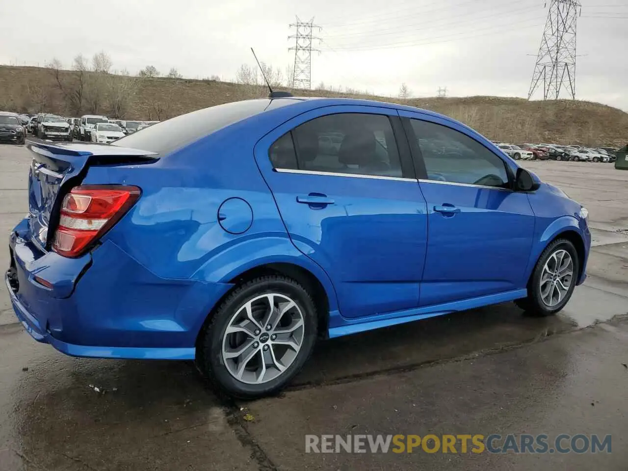 3 fotografías del automóvil dañado 1G1JD5SB3K4148300 CHEVROLET SONIC 2019