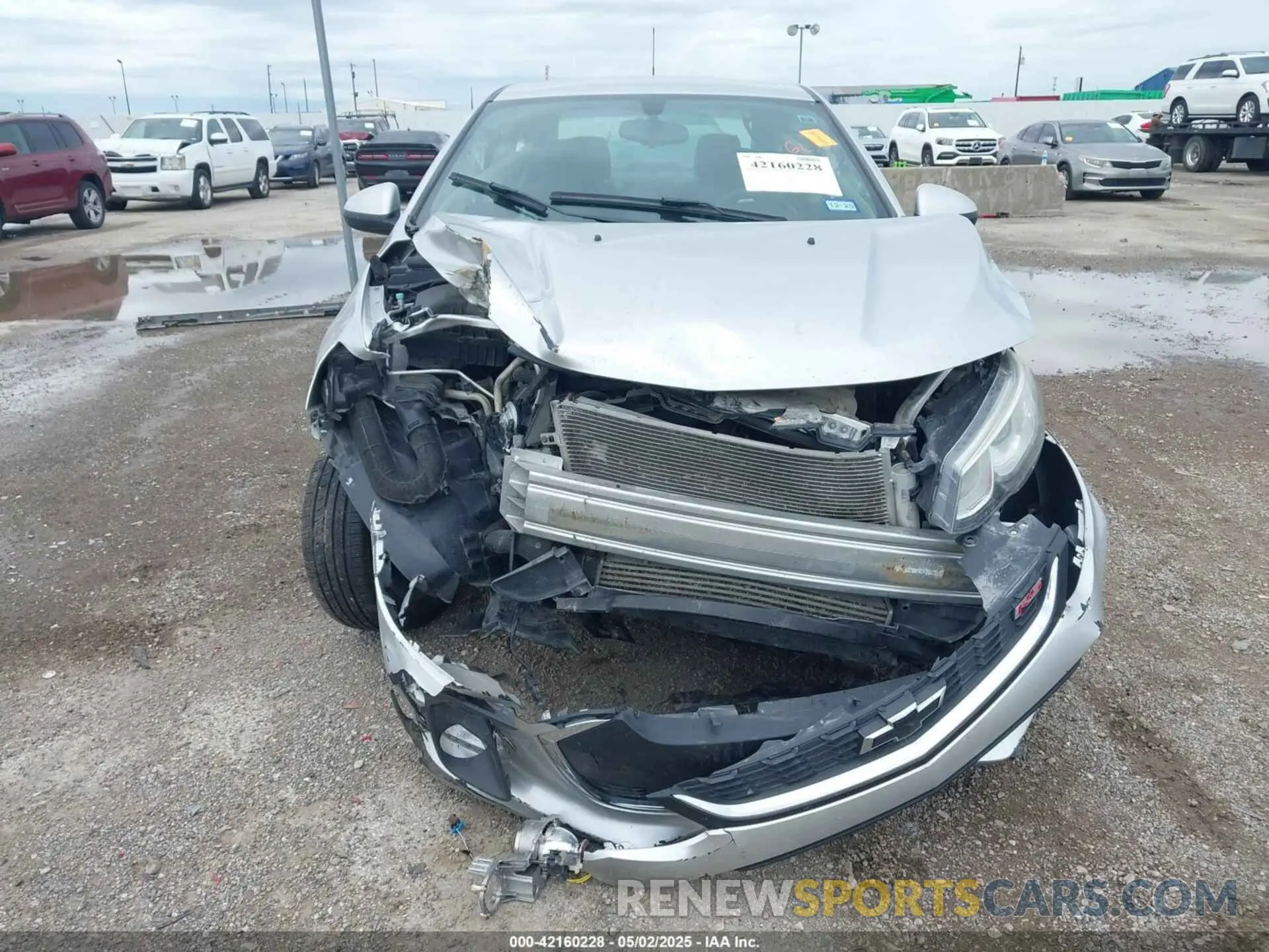 6 fotografías del automóvil dañado 1G1JD5SB6K4111161 CHEVROLET SONIC 2019