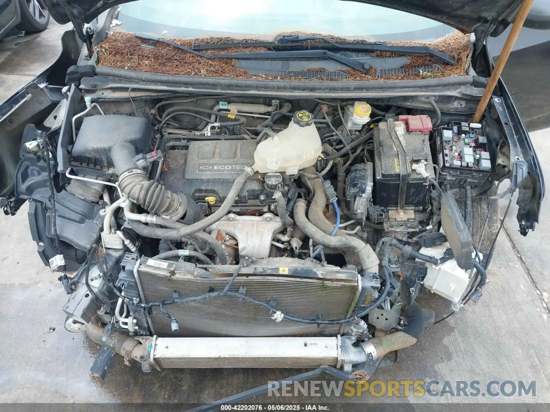 10 fotografías del automóvil dañado 1G1JD5SB7K4143486 CHEVROLET SONIC 2019