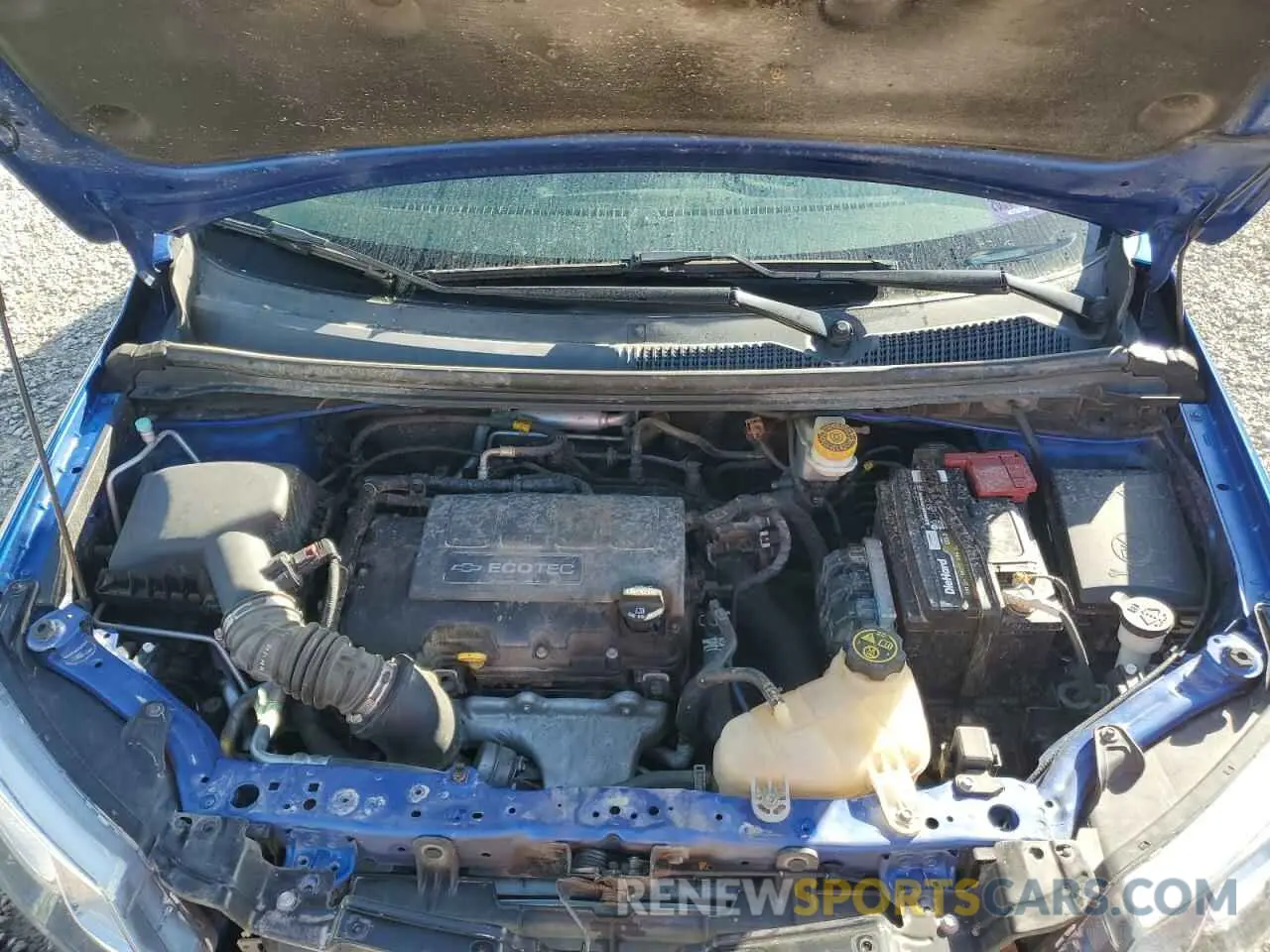 11 fotografías del automóvil dañado 1G1JD5SB8K4114692 CHEVROLET SONIC 2019
