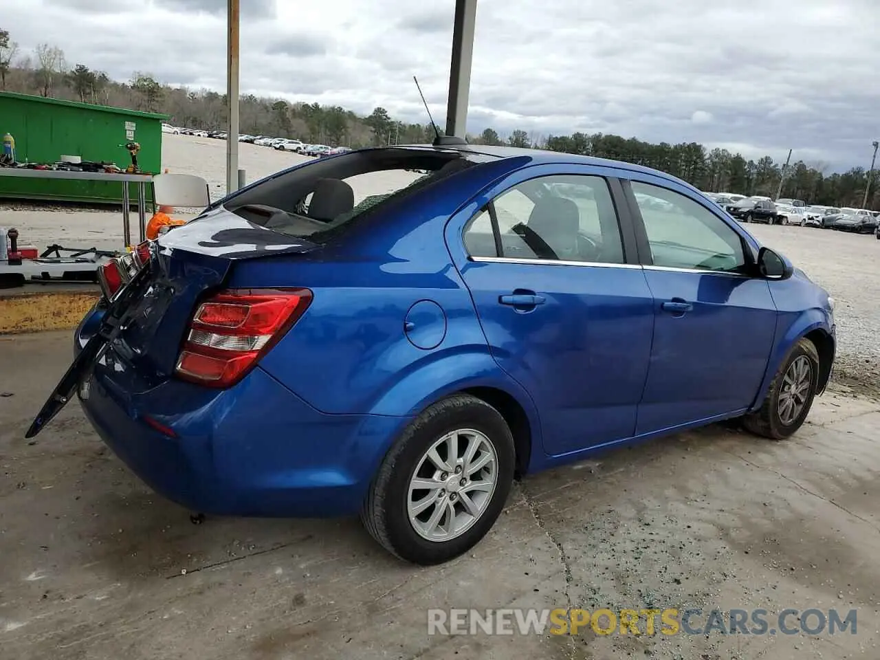3 fotografías del automóvil dañado 1G1JD5SB9K4148706 CHEVROLET SONIC 2019