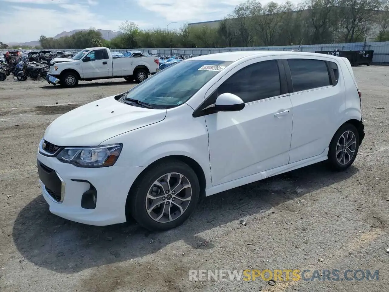 1 fotografías del automóvil dañado 1G1JD6SB5K4125008 CHEVROLET SONIC 2019