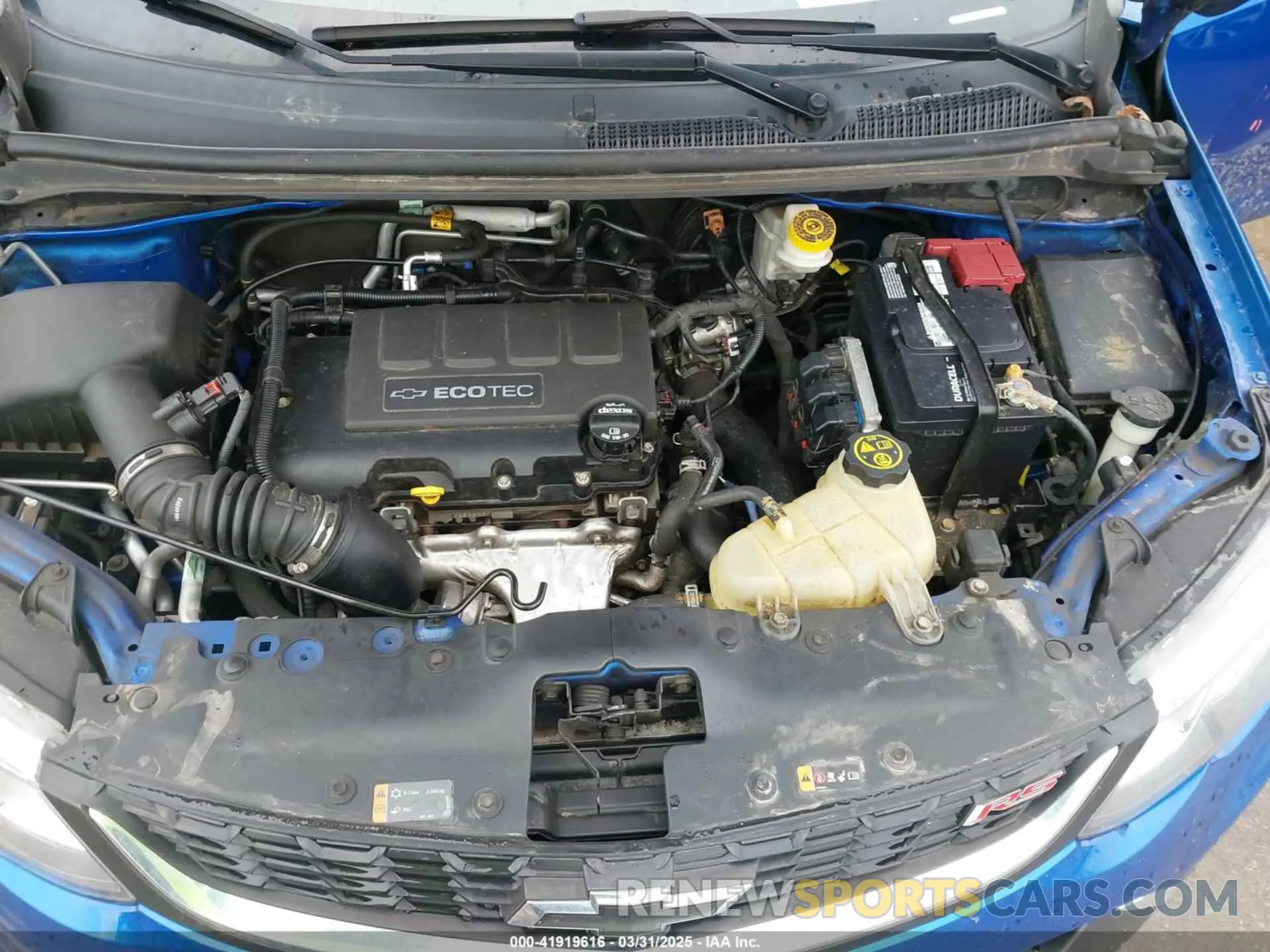 10 fotografías del automóvil dañado 1G1JD6SB7K4149147 CHEVROLET SONIC 2019