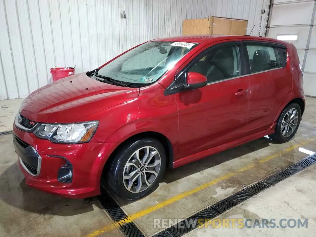 1 fotografías del automóvil dañado 1G1JD6SB8K4106291 CHEVROLET SONIC 2019