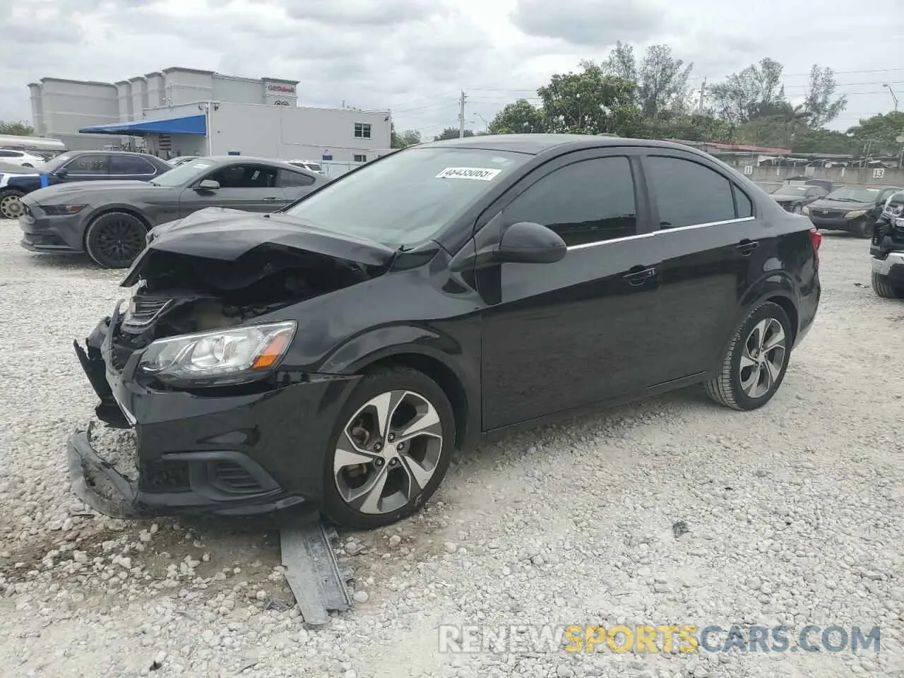 1 fotografías del automóvil dañado 1G1JF5SB1K4122885 CHEVROLET SONIC 2019