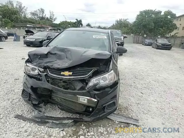 11 fotografías del automóvil dañado 1G1JF5SB1K4122885 CHEVROLET SONIC 2019