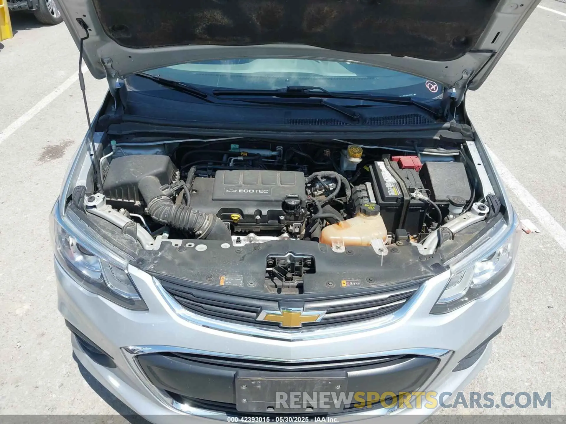 10 fotografías del automóvil dañado 1G1JF5SB2K4125181 CHEVROLET SONIC 2019