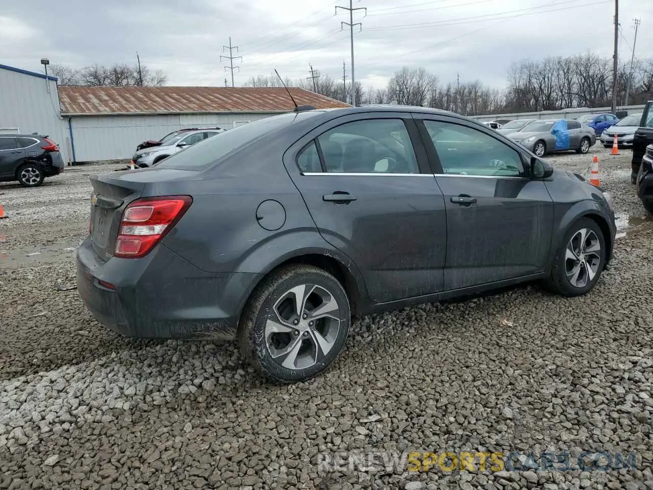 3 fotografías del automóvil dañado 1G1JF5SB3K4128171 CHEVROLET SONIC 2019