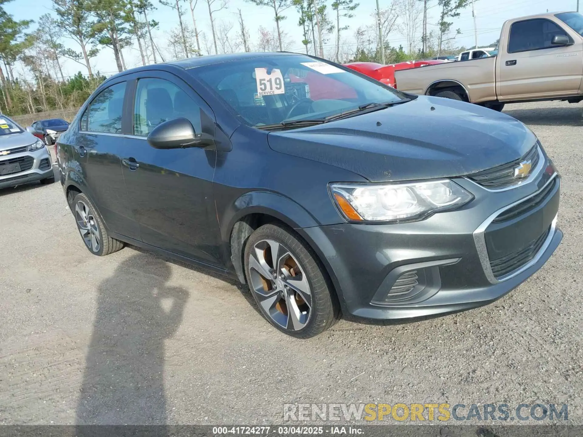 1 fotografías del automóvil dañado 1G1JF5SBXK4124358 CHEVROLET SONIC 2019