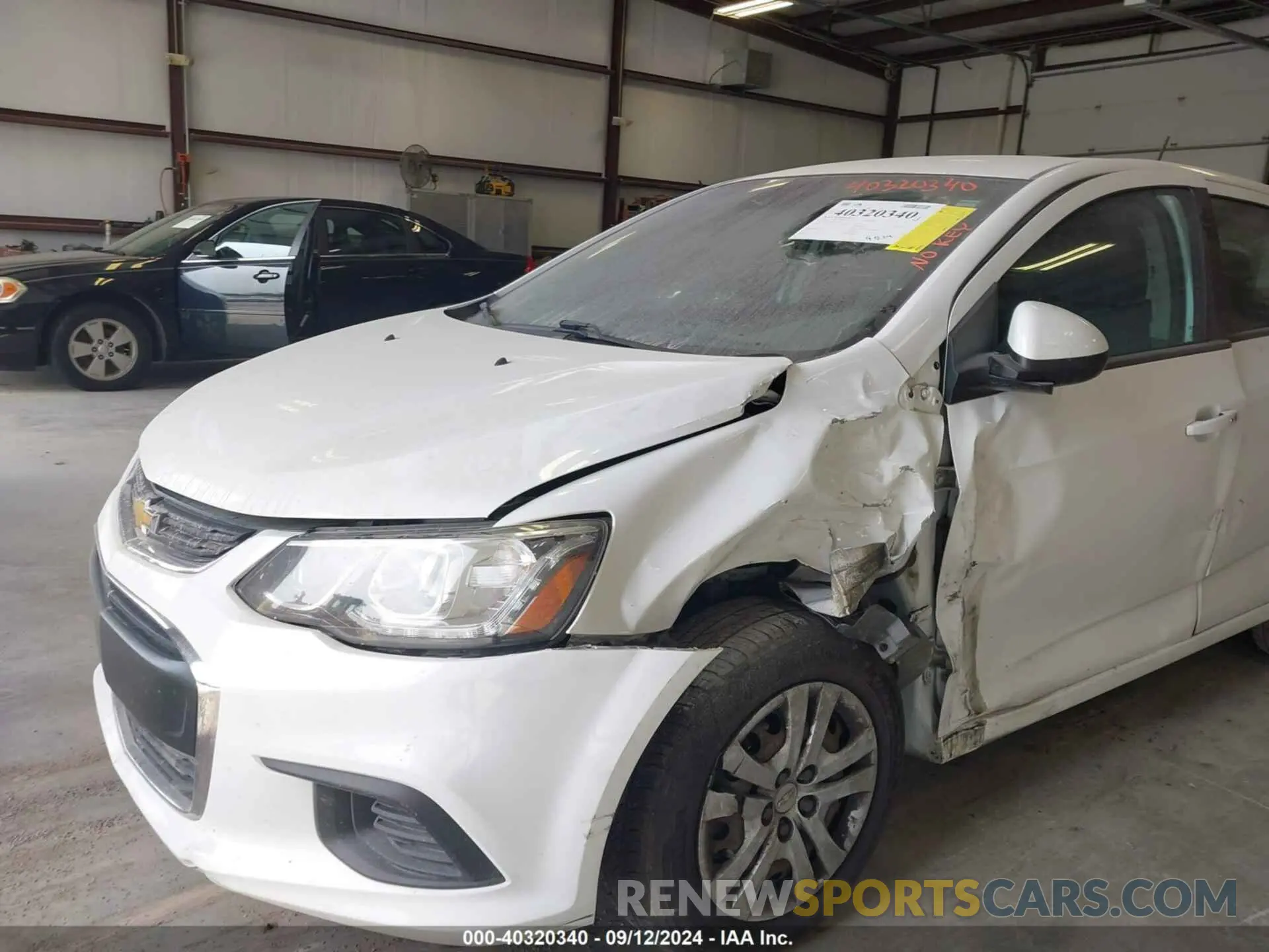 6 fotografías del automóvil dañado 1G1JG6SB1K4130679 CHEVROLET SONIC 2019