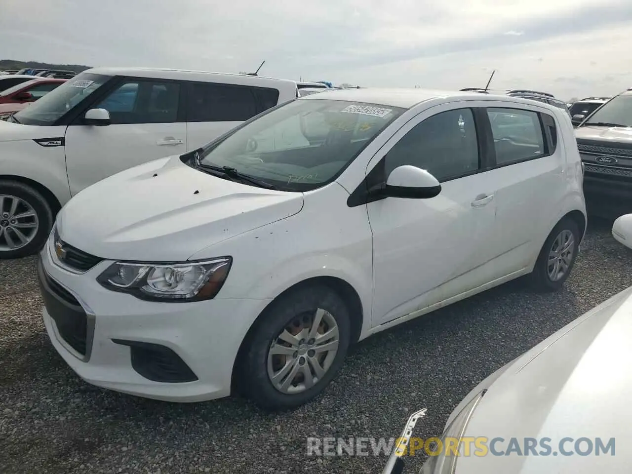 1 fotografías del automóvil dañado 1G1JG6SB2K4143635 CHEVROLET SONIC 2019