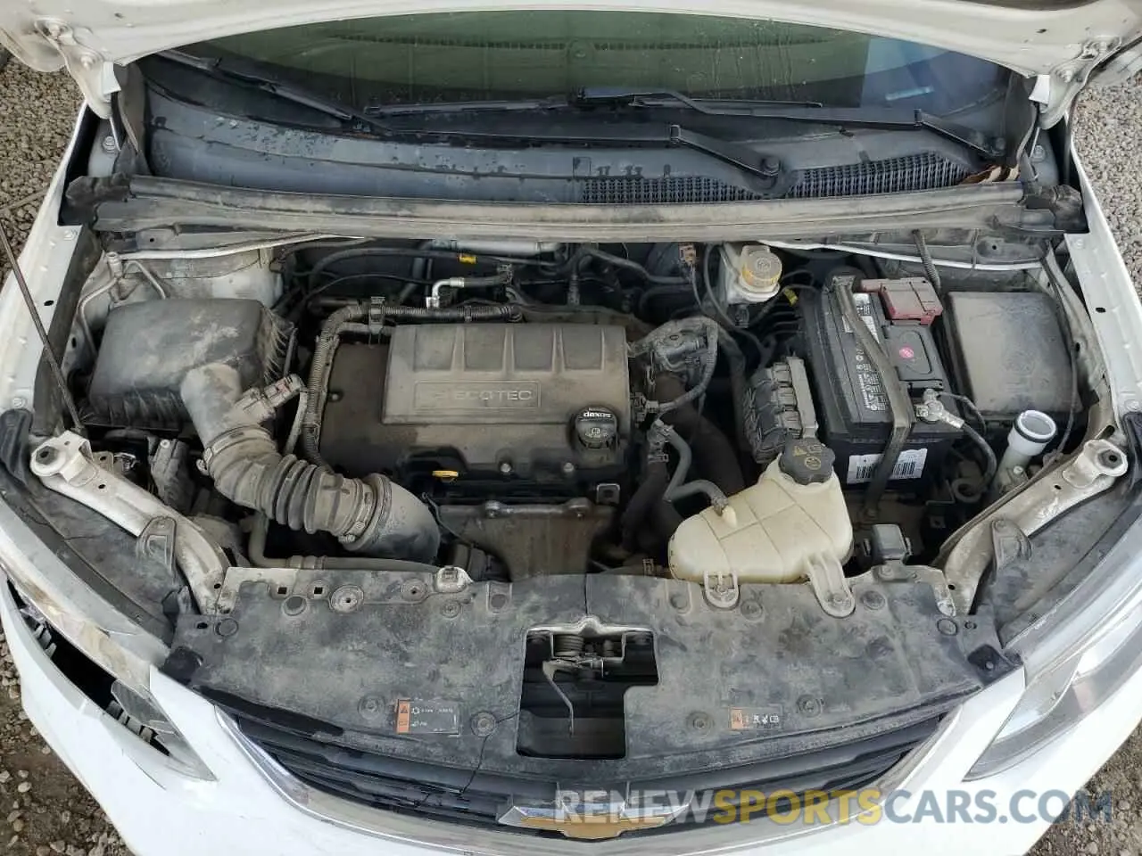 11 fotografías del automóvil dañado 1G1JG6SB2K4143635 CHEVROLET SONIC 2019