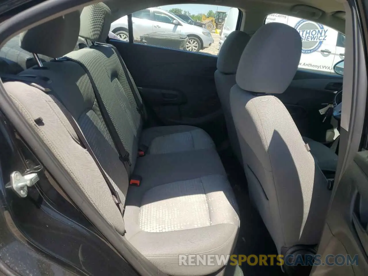 10 fotografías del automóvil dañado 1G1JB5SB7L4107997 CHEVROLET SONIC 2020