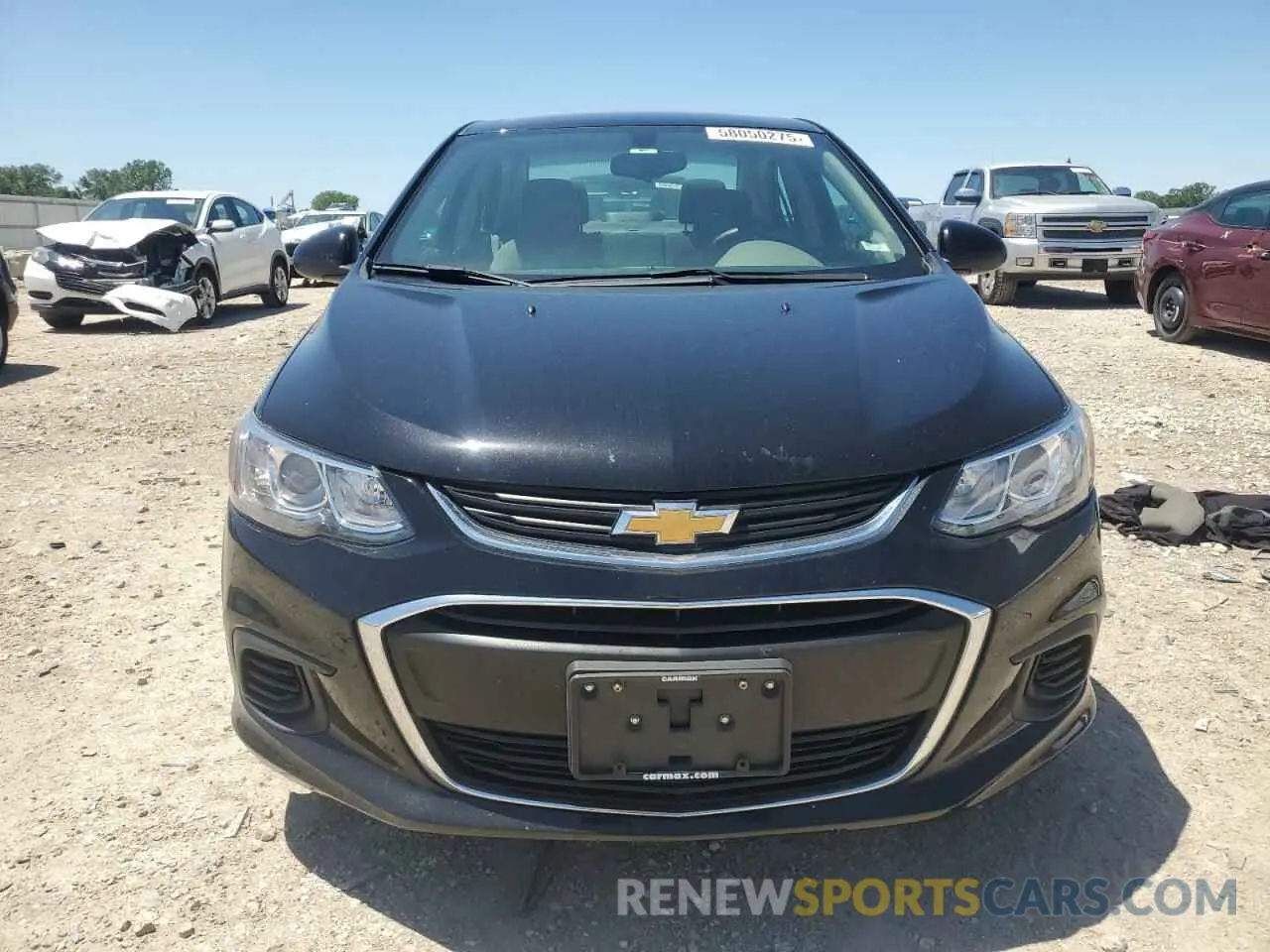 5 fotografías del automóvil dañado 1G1JB5SB7L4107997 CHEVROLET SONIC 2020