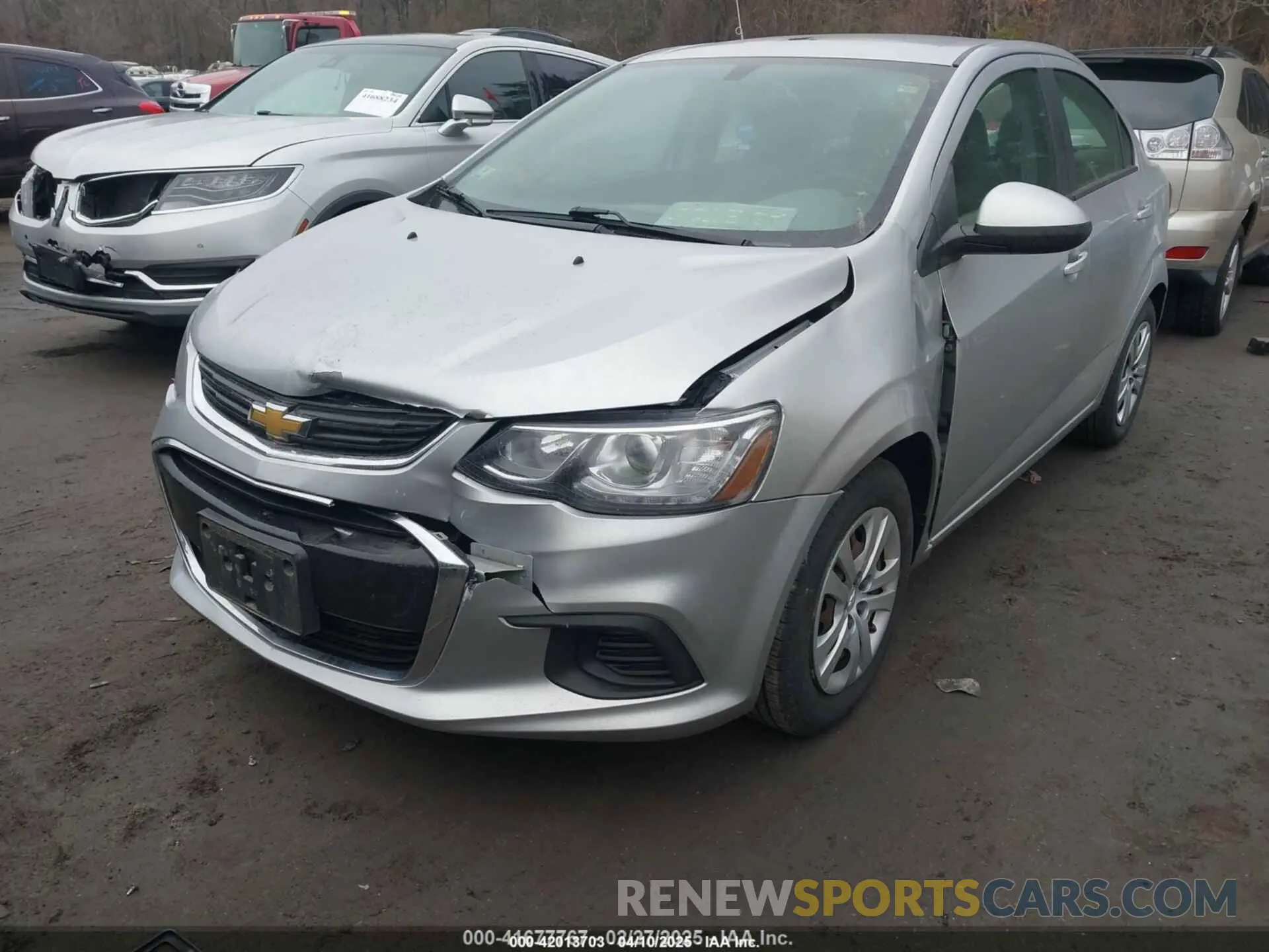 6 fotografías del automóvil dañado 1G1JB5SBXL4100722 CHEVROLET SONIC 2020
