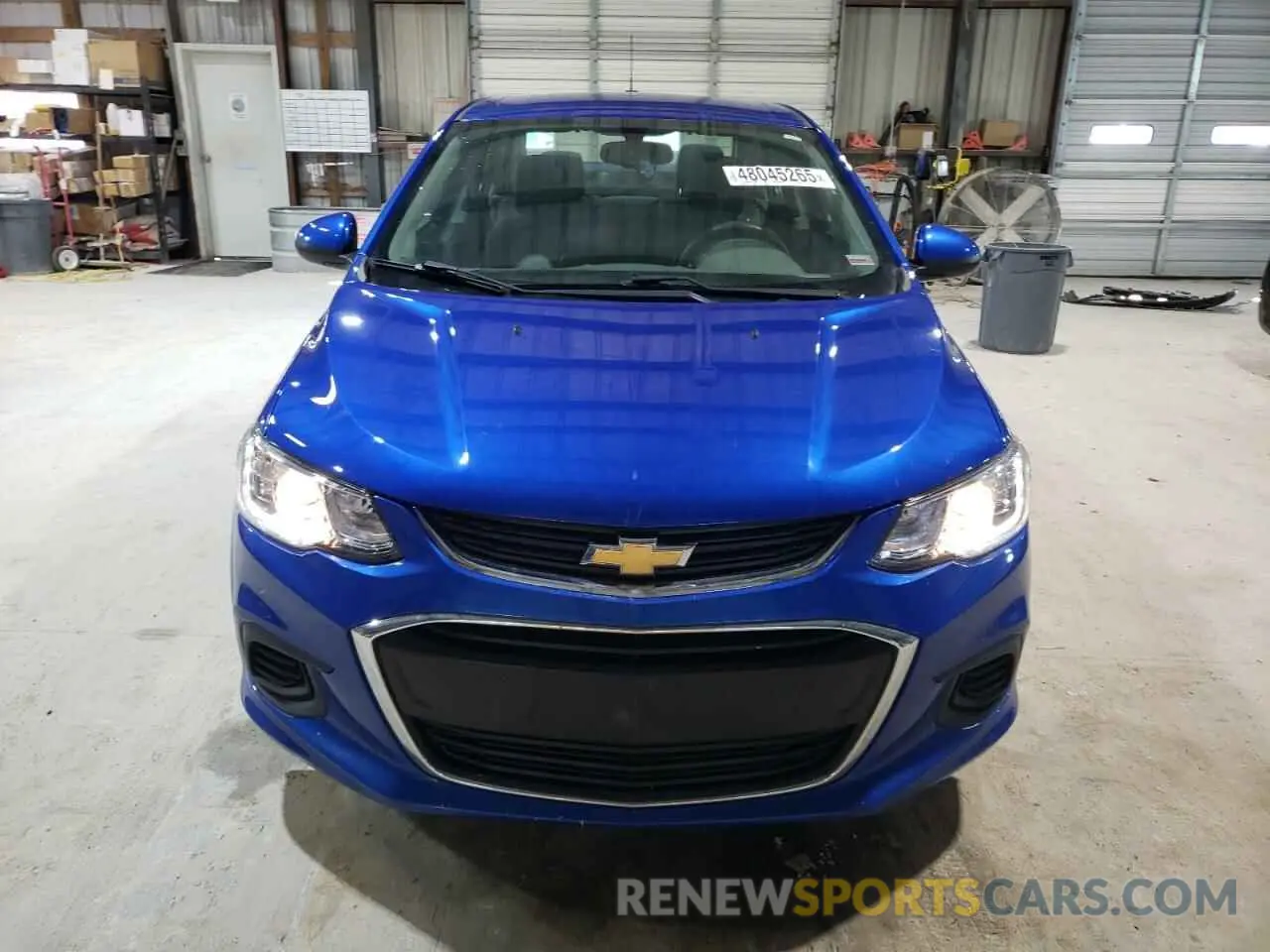 5 fotografías del automóvil dañado 1G1JB5SBXL4140461 CHEVROLET SONIC 2020