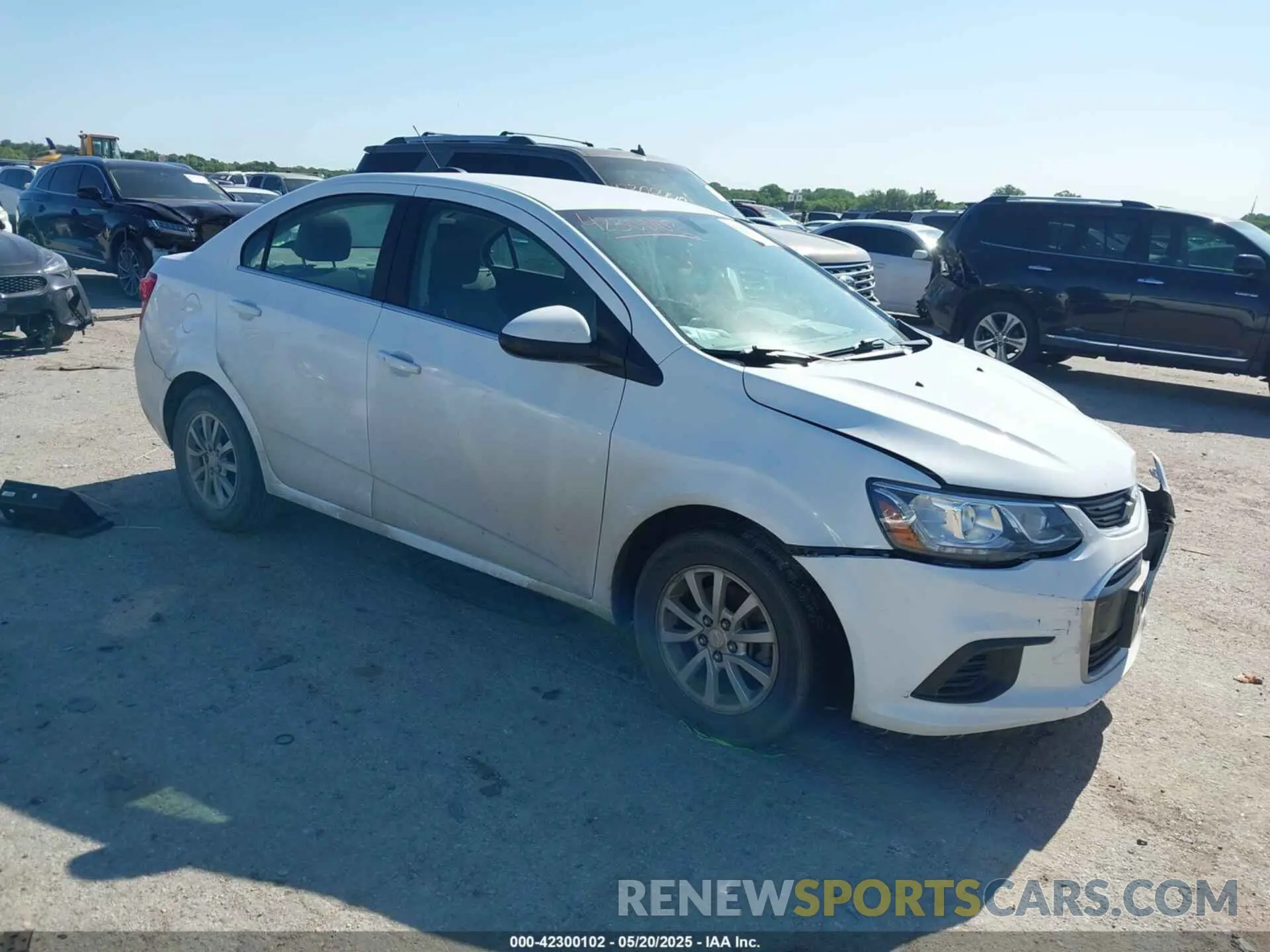 1 fotografías del automóvil dañado 1G1JD5SB0L4103610 CHEVROLET SONIC 2020